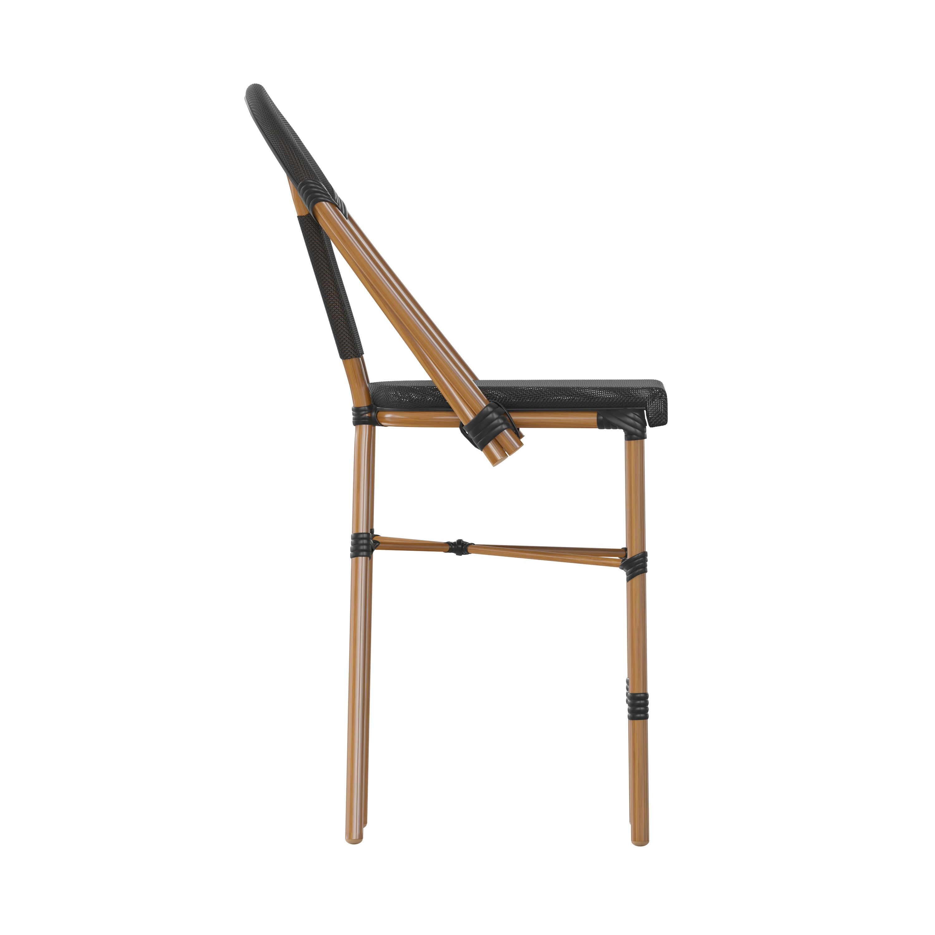 Marseille Stackable Indoor/Outdoor Bistro 26" High Counter Height Stool,