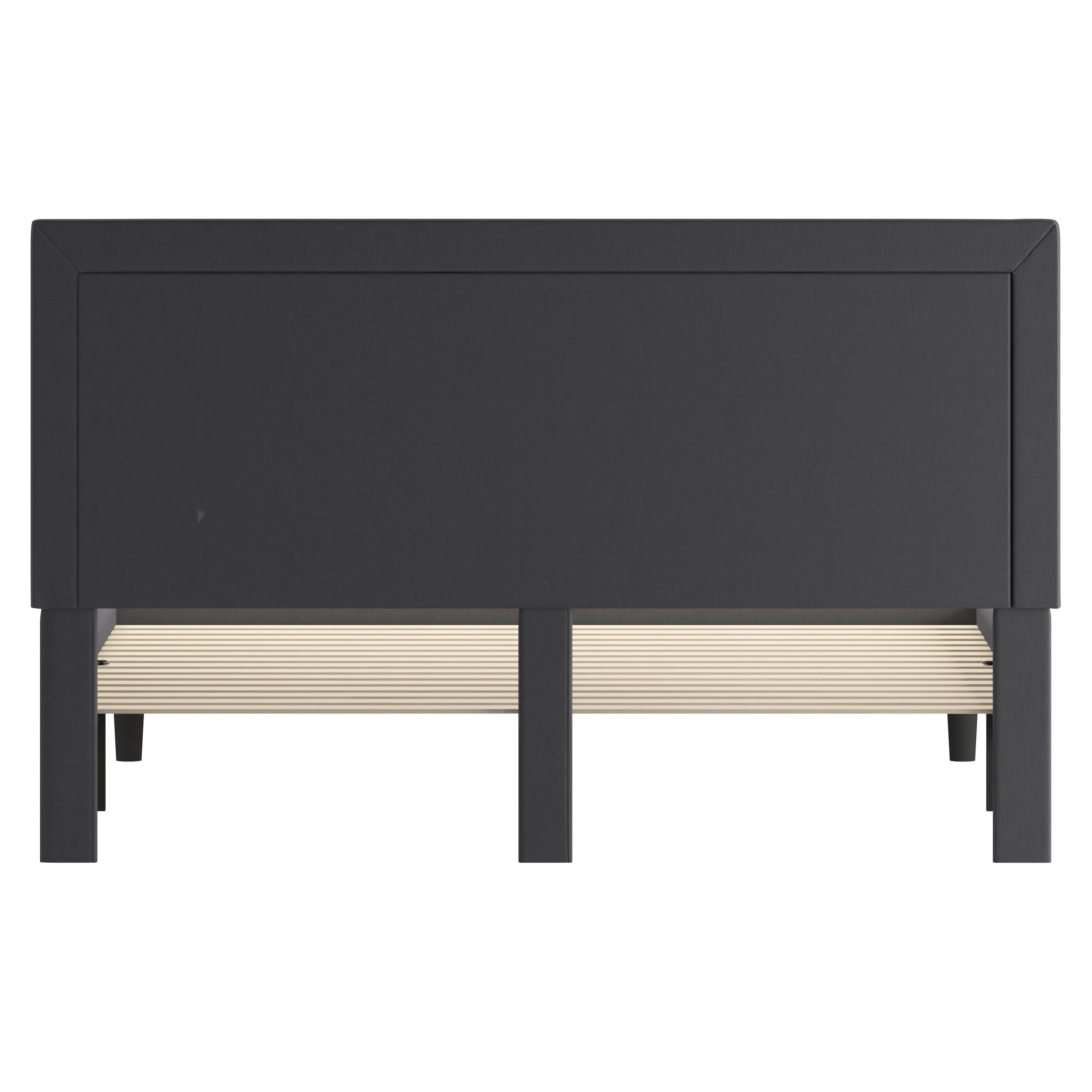 Roxbury Panel Tufted Upholstered Platform Bed