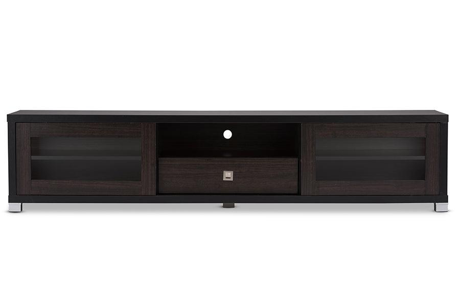Beasley 70-Inch TV Cabinet with 2 Sliding Doors and Drawer