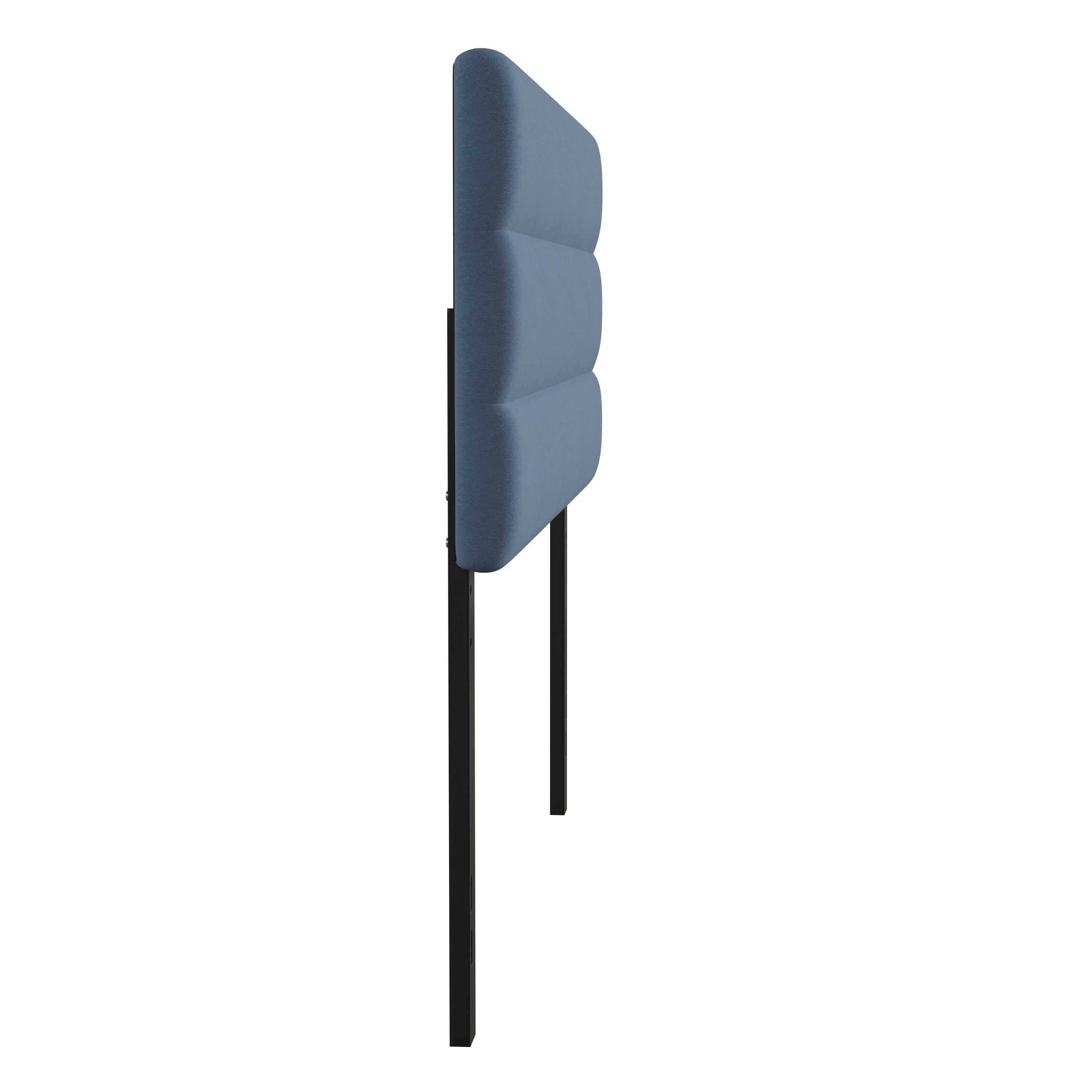 Paxton Channel Stitched Upholstered Headboard, Adjustable Height from 44.5" to 57.25"