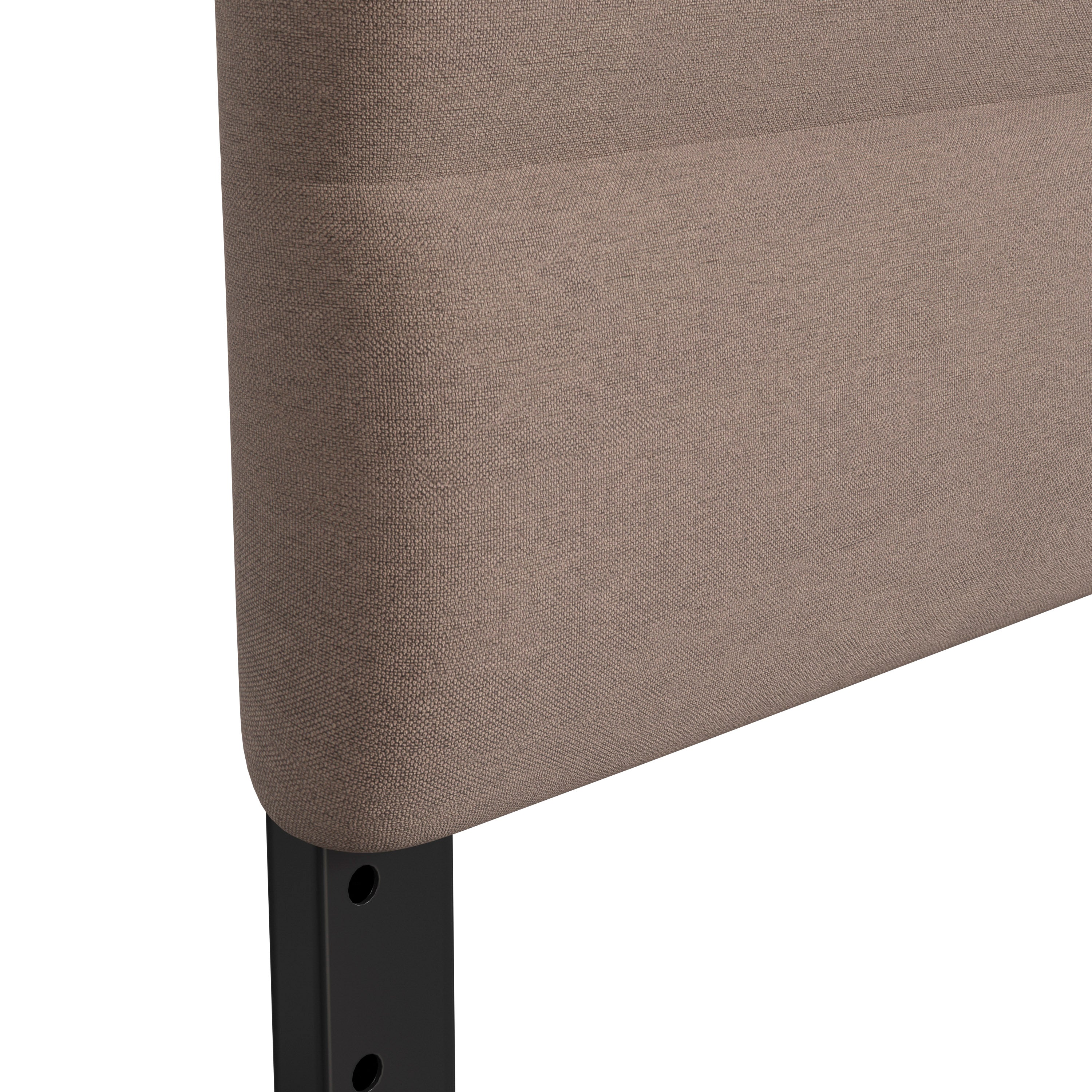 Paxton Channel Stitched Upholstered Headboard, Adjustable Height from 44.5" to 57.25"
