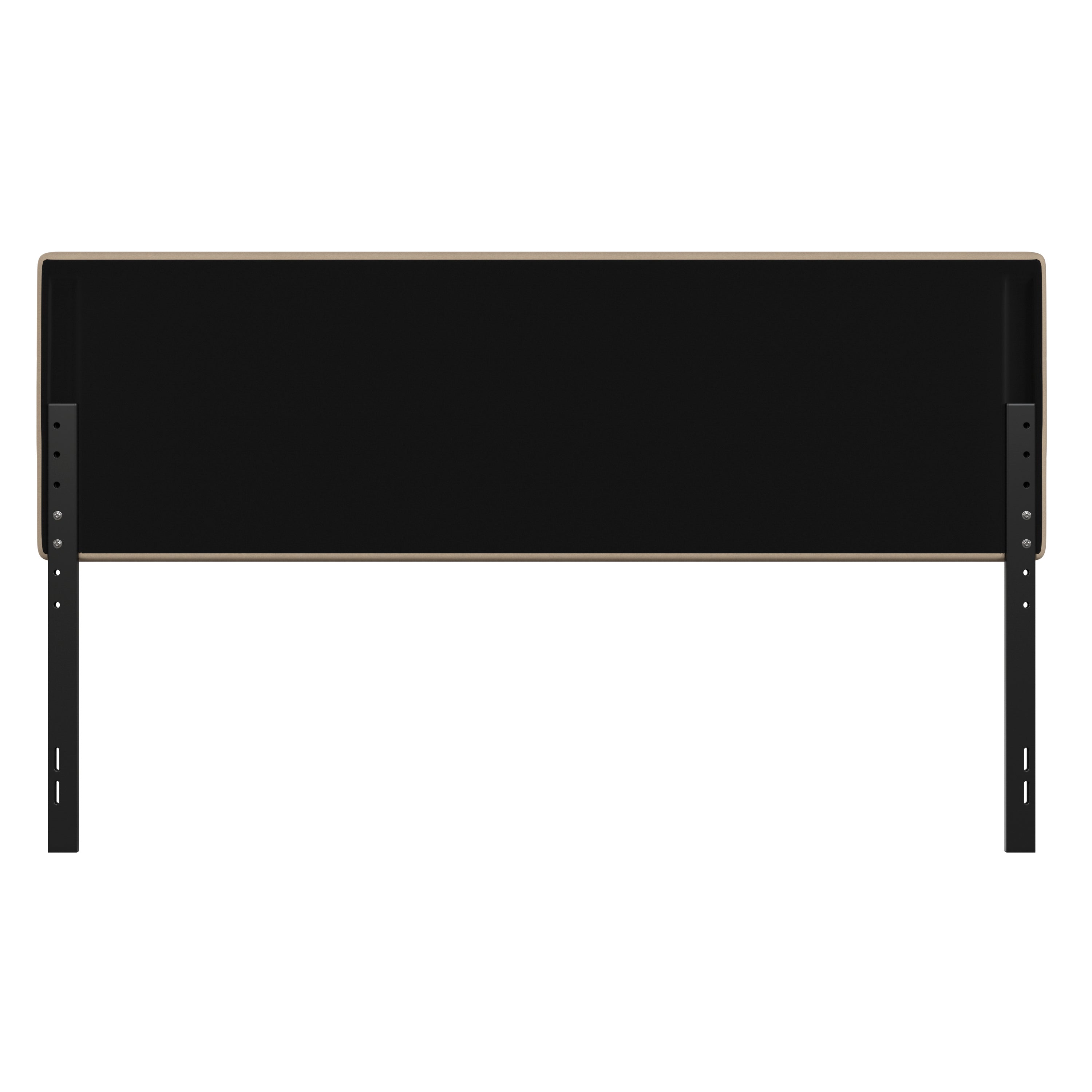 Paxton Channel Stitched Upholstered Headboard, Adjustable Height from 44.5" to 57.25"