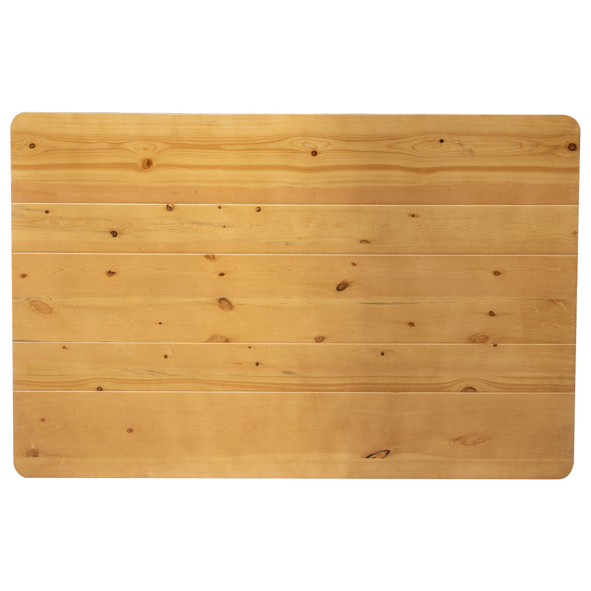 46" x 30" Rectangular Solid Pine Farm Dining Table