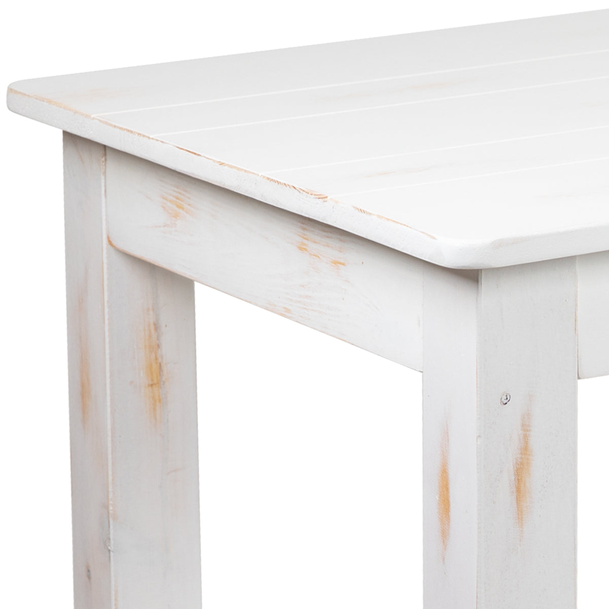 46" x 30" Rectangular Solid Pine Farm Dining Table