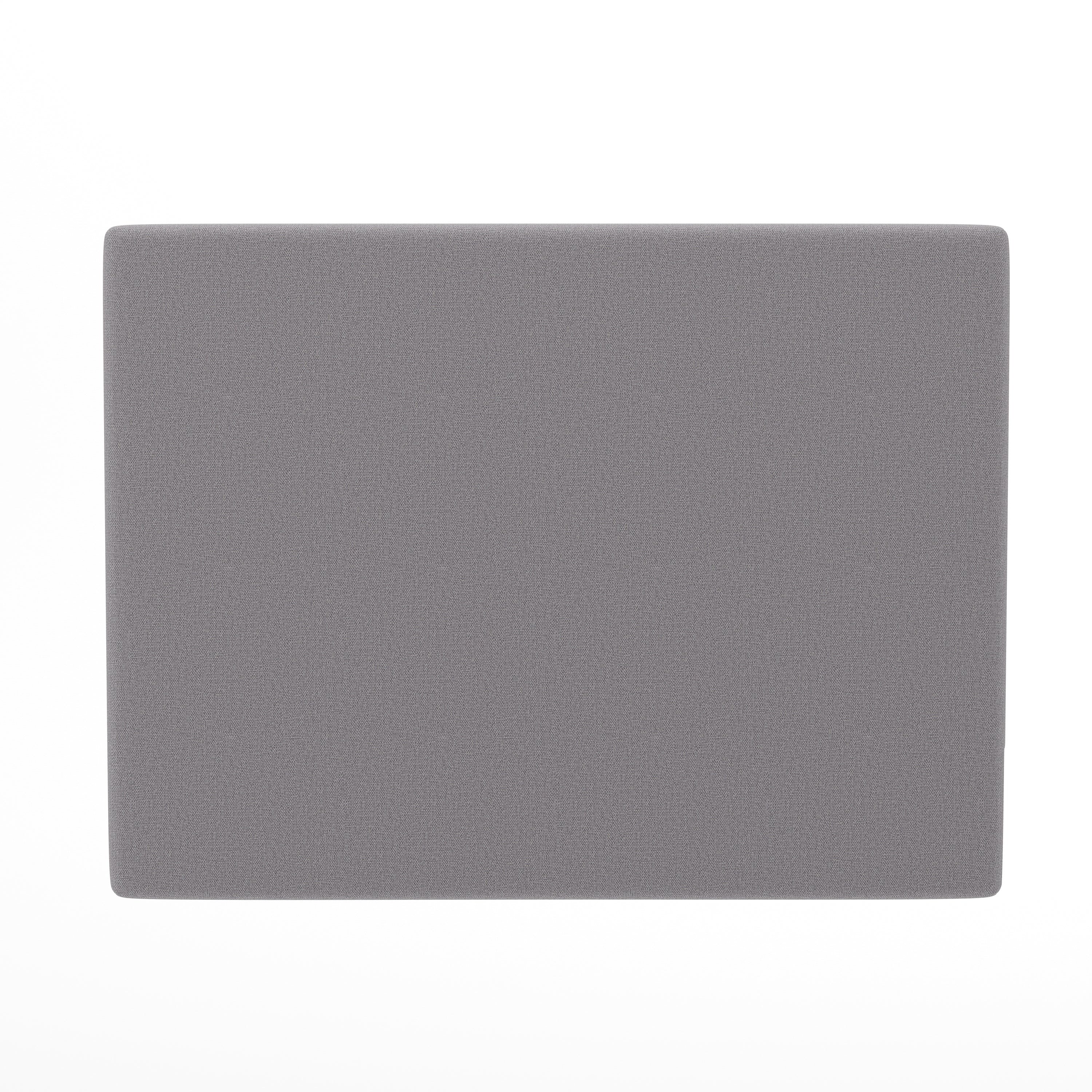 Hugo Headboard with 2 Power Outlets, 1 USB and 1 USB Type-C Port with Faux Linen Upholstery and Dual Hanging Options