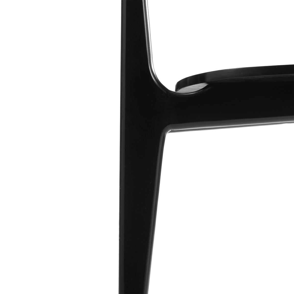 Verona Commercial Grade Solid Wood Dining Chair with Curved Oval Backrest