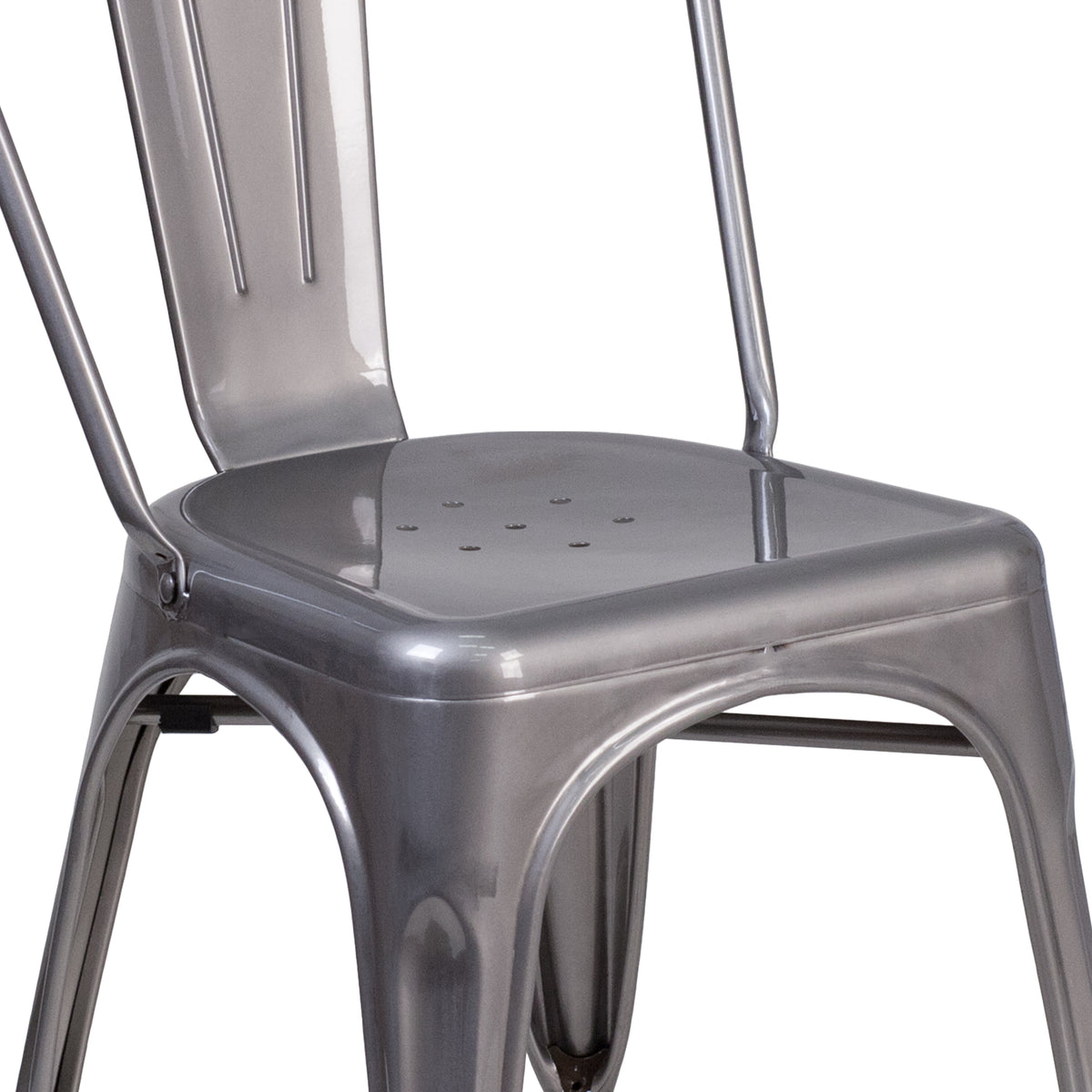 Metal Indoor Stackable Chair