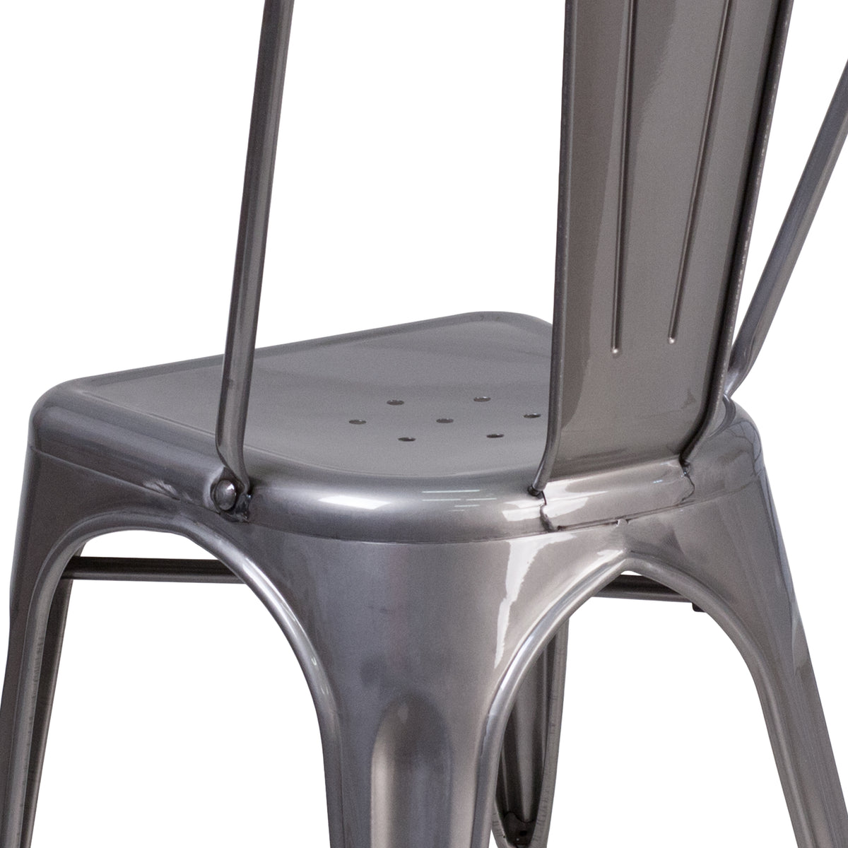 Metal Indoor Stackable Chair