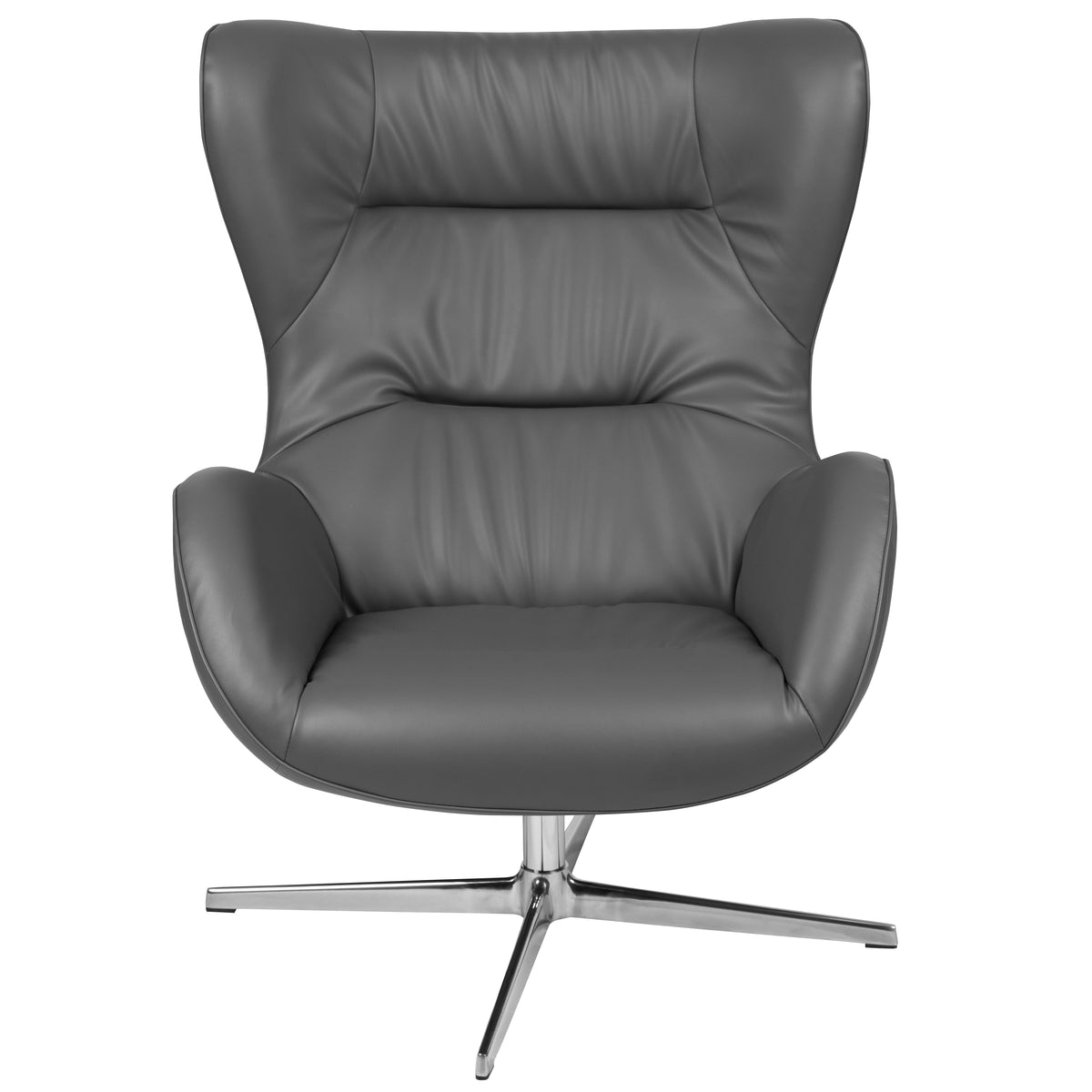 Home and Office Retro Swivel Wing Accent Chair