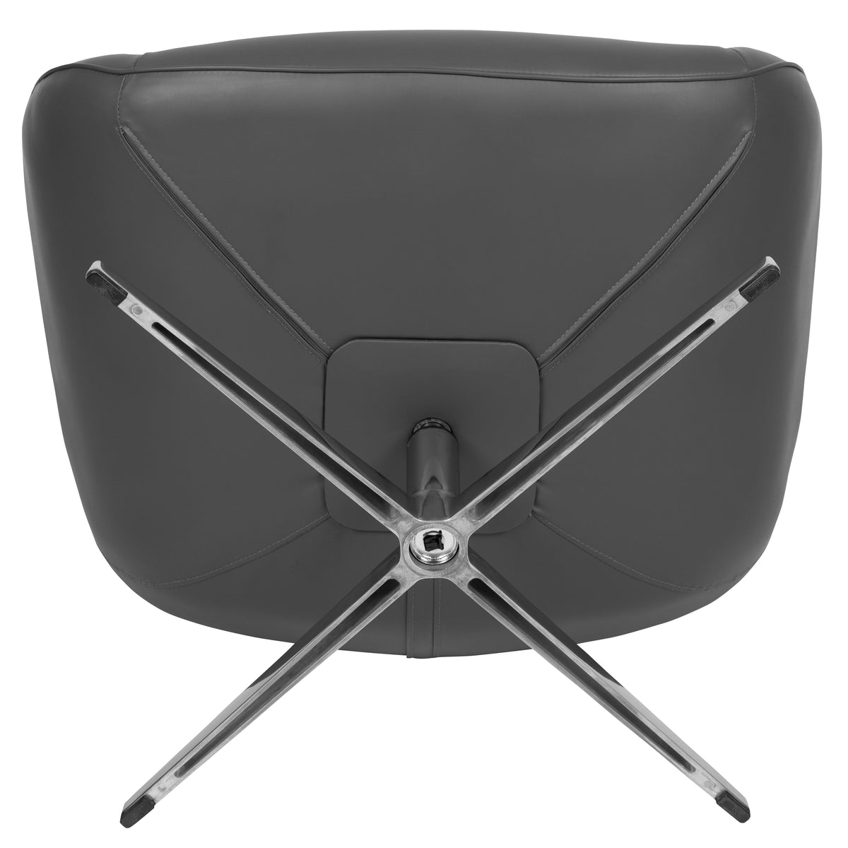 Home and Office Retro Swivel Wing Accent Chair