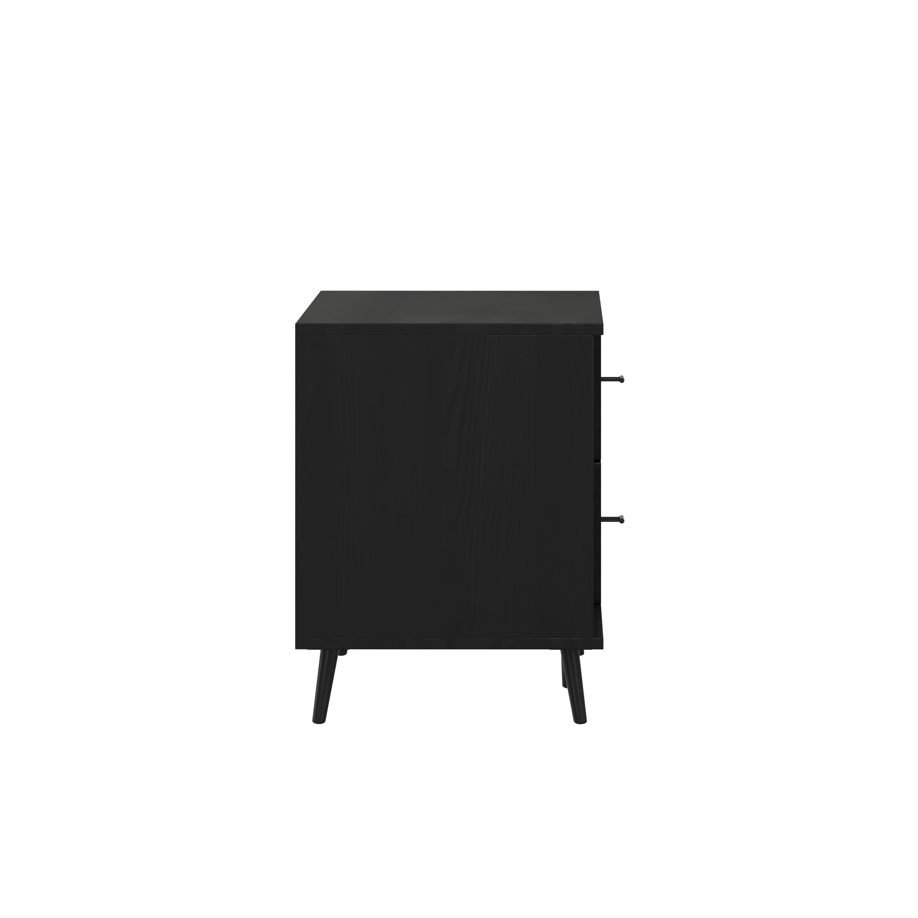 Nelson 65" Mid Century Modern TV Stand for up to 60" TV's with Adjustable Shelf and Storage Drawers
