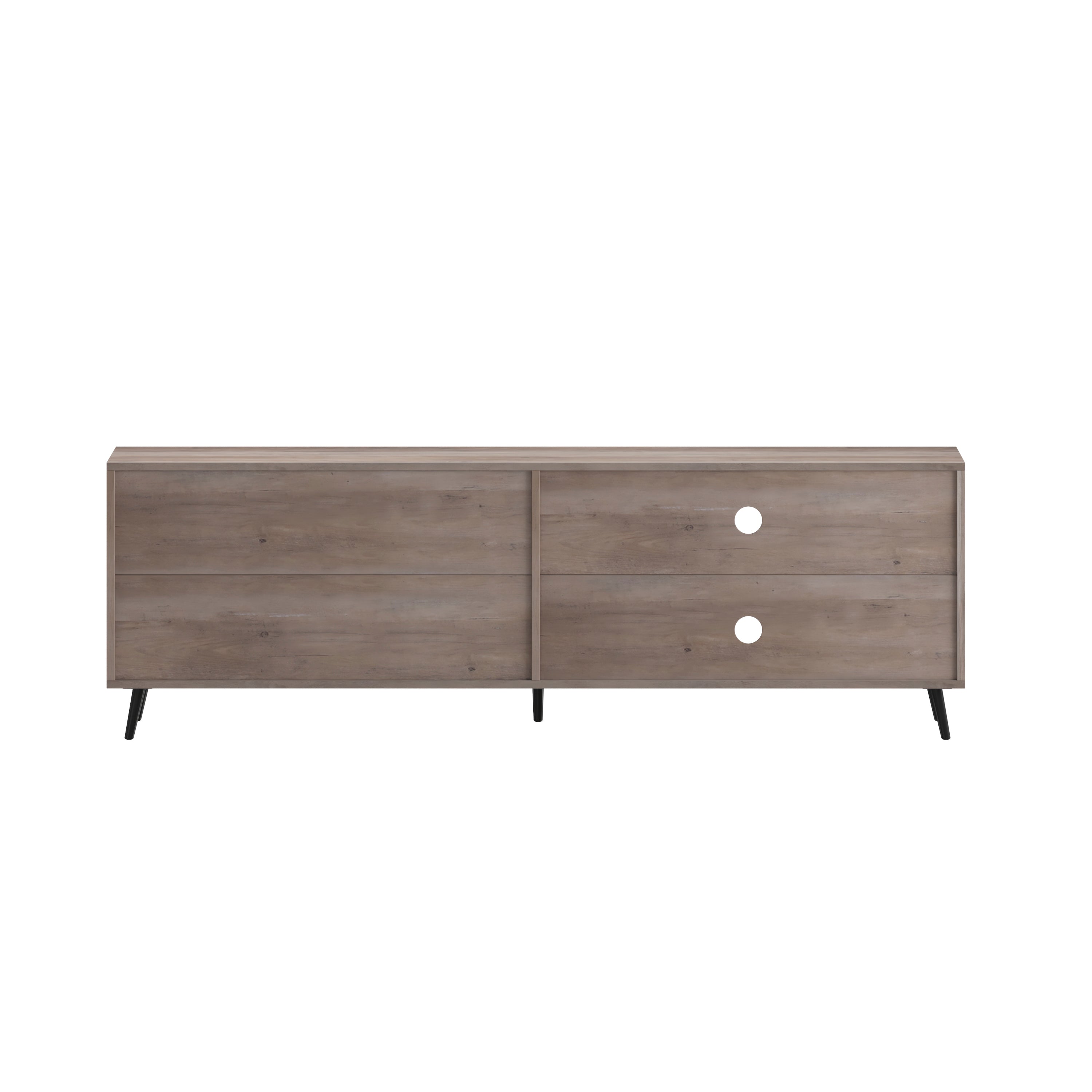 Nelson 65" Mid Century Modern TV Stand for up to 60" TV's with Adjustable Shelf and Storage Drawers