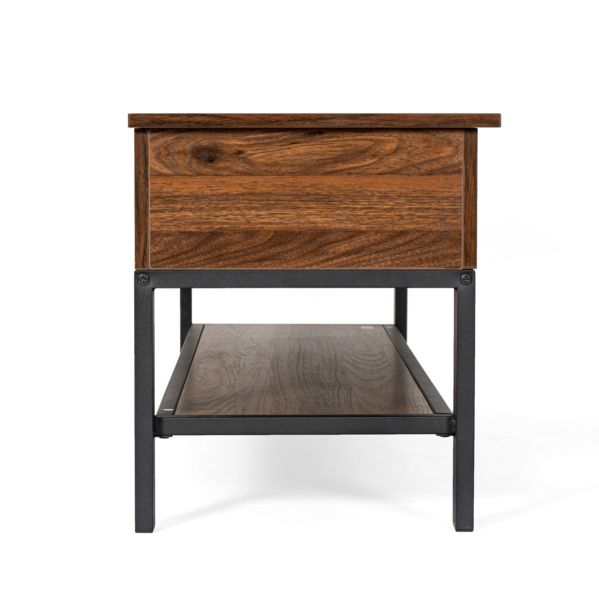 Wyatt Farmhouse Entryway Storage Bench with Lower Shelf Perfect for Entryway, Mudroom, or Bedroom
