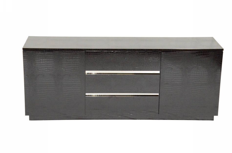 Skyline Modern Crocodile Lacquer Buffet
