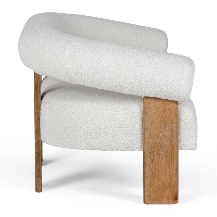 Aledo Modern Fabric Loveseat