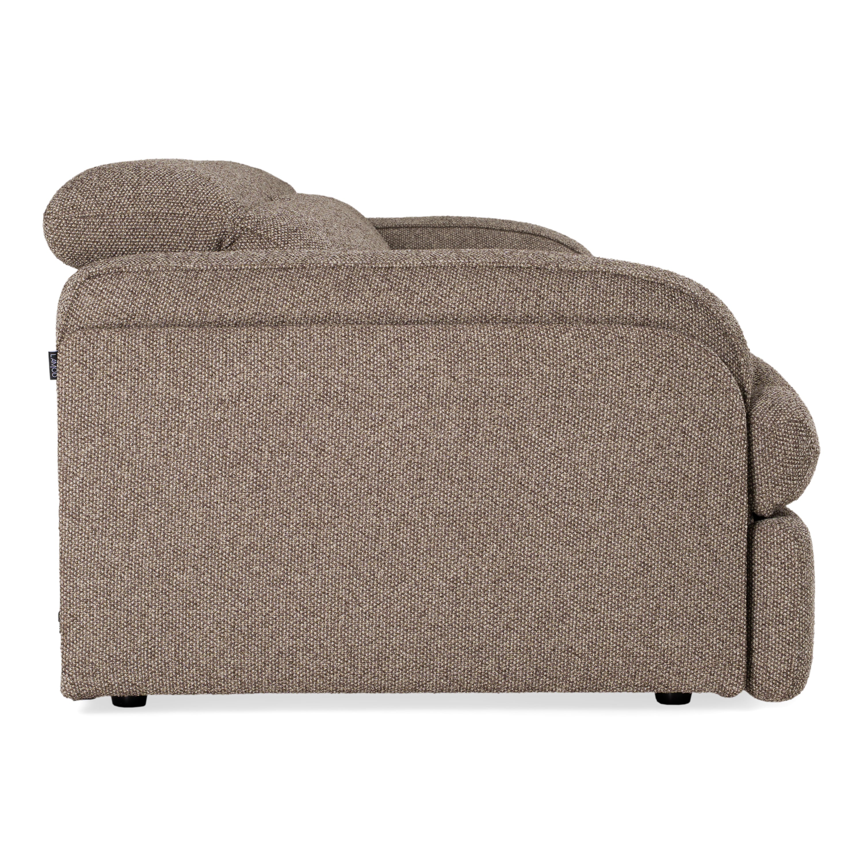 Ambler Modern Fabric Sofa w/ 2 Power Recliners