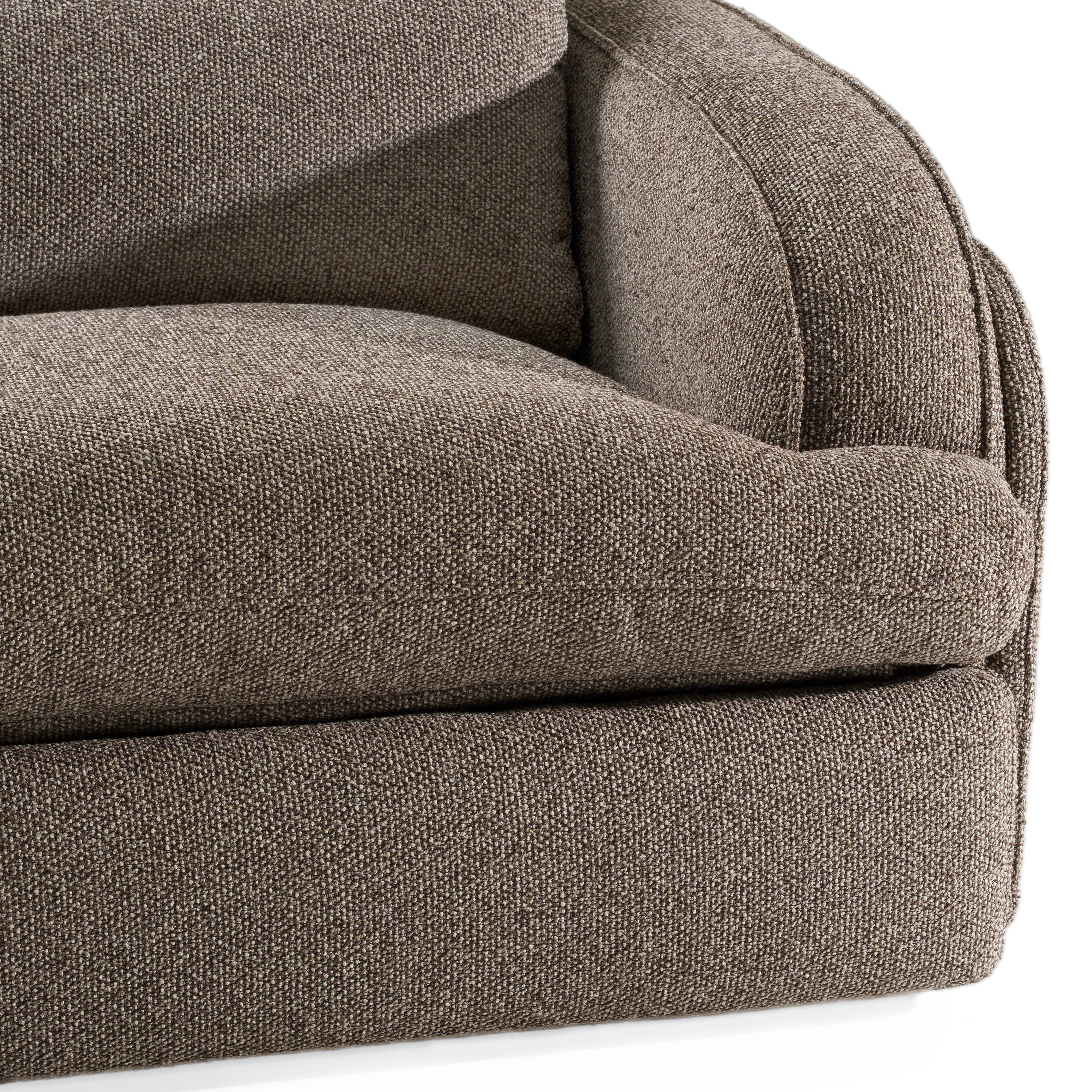 Ambler Modern Fabric Sofa w/ 2 Power Recliners