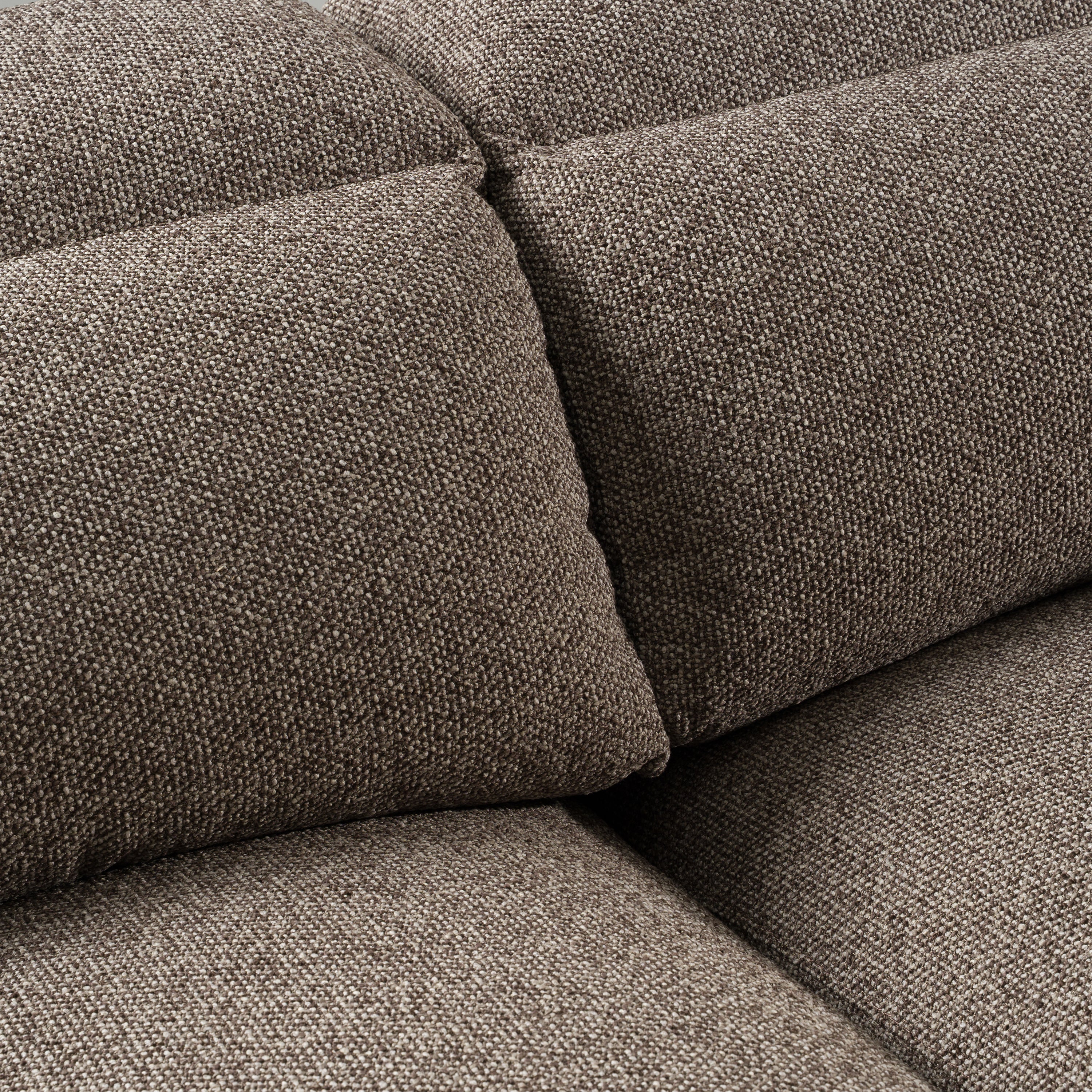 Ambler Modern Fabric Sofa w/ 2 Power Recliners