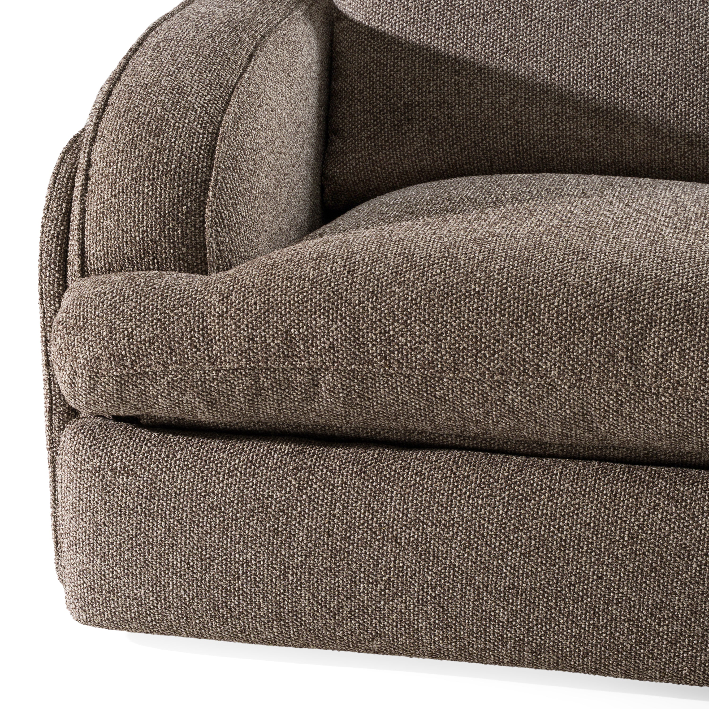 Ambler Modern Fabric Sectional Sofa w/ 2 Power Recliners Right Facing Chaise