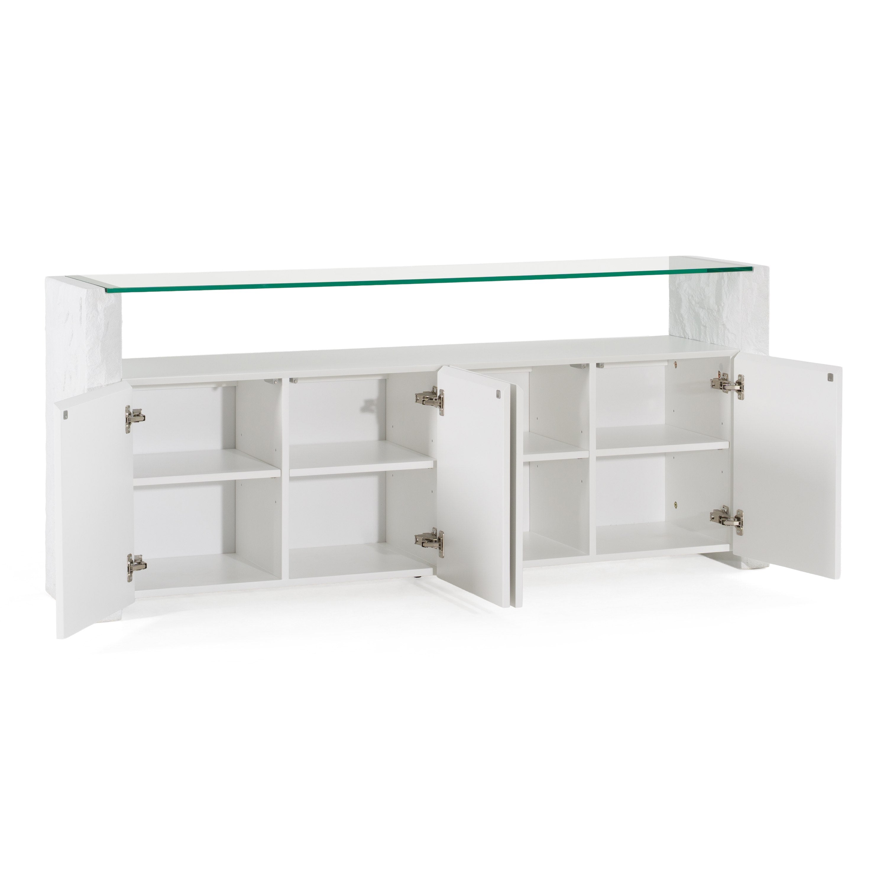 Ashley Modern Glass and Fiberglass Buffet