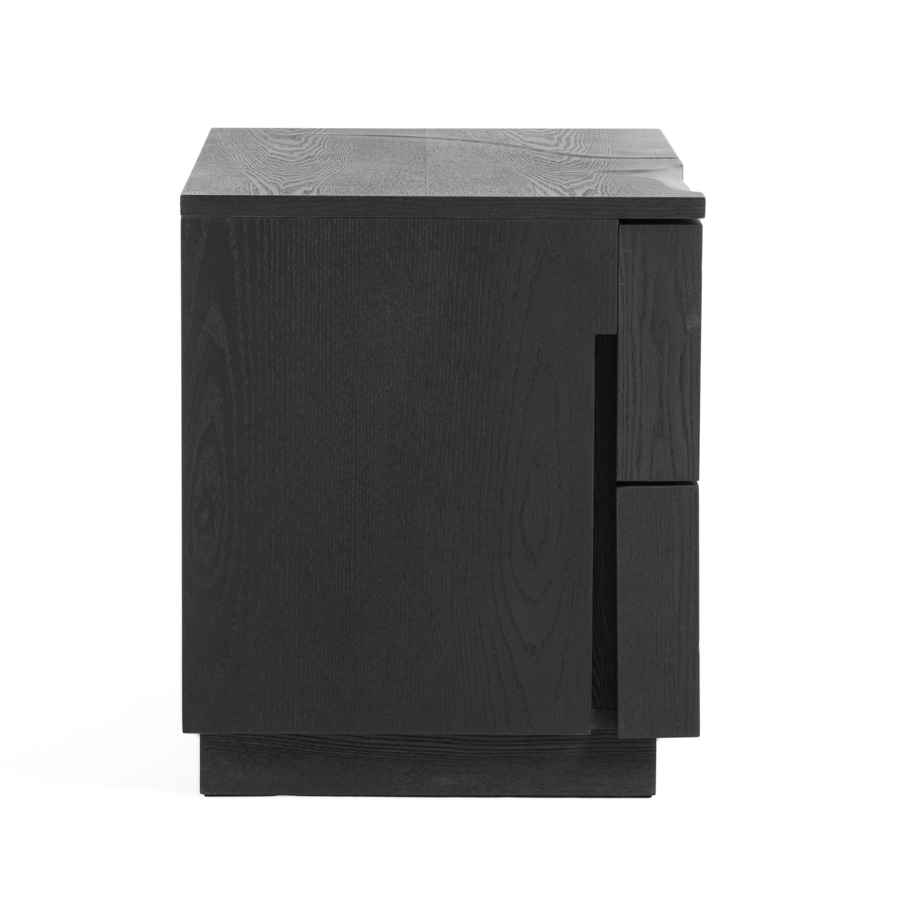 Aspen Modern Matte Ash Nightstand