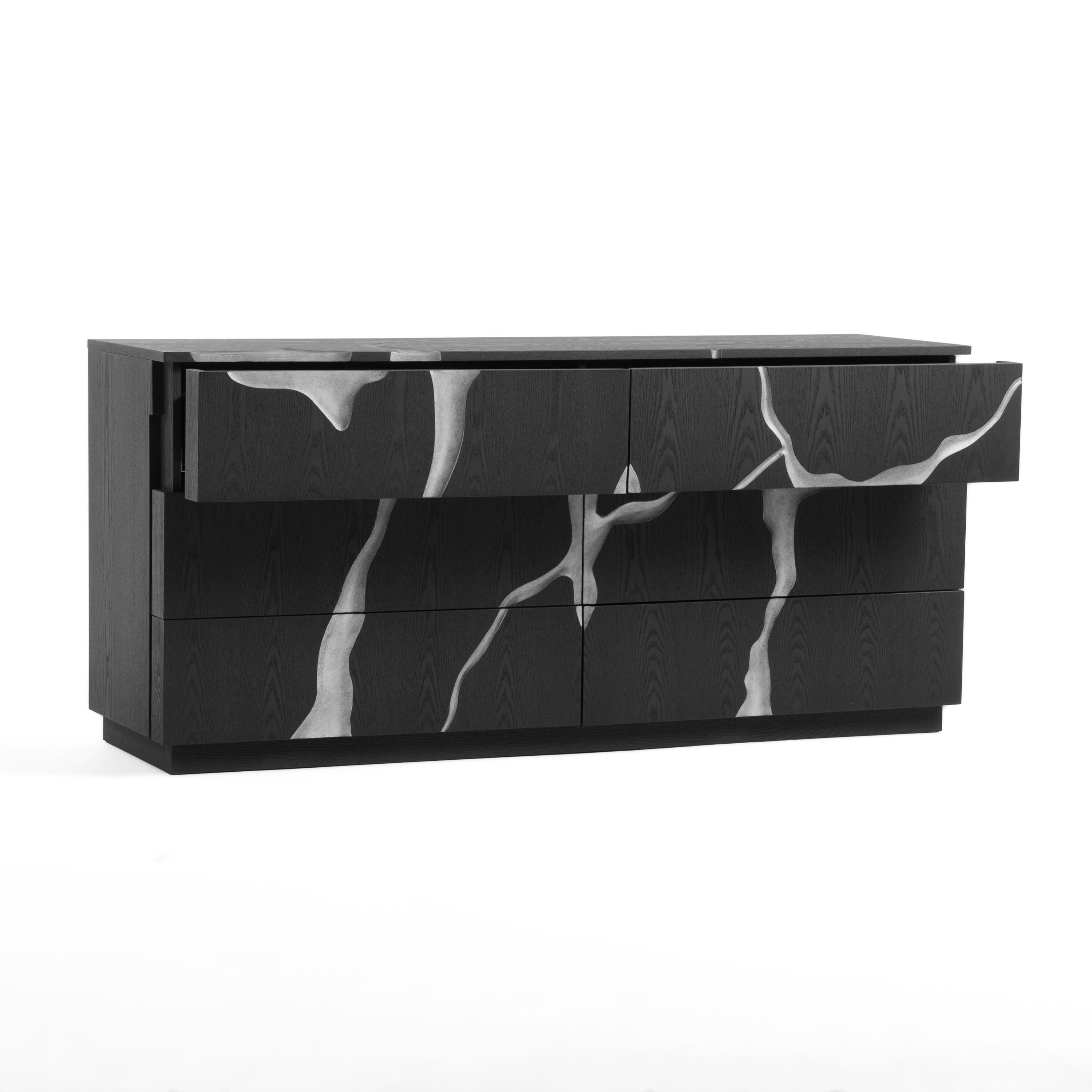 Aspen Modern Matte Ash Dresser