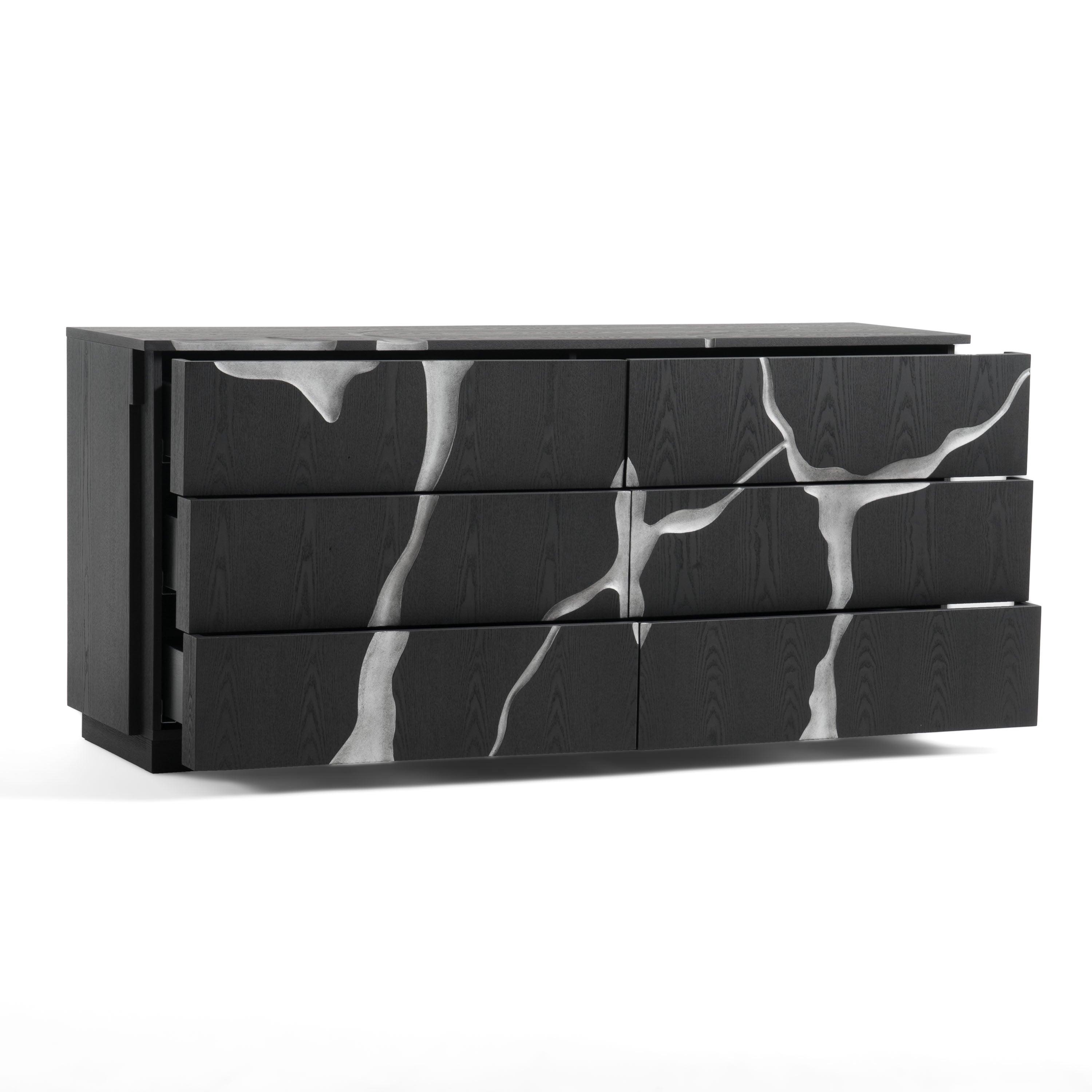 Aspen Modern Matte Ash Dresser