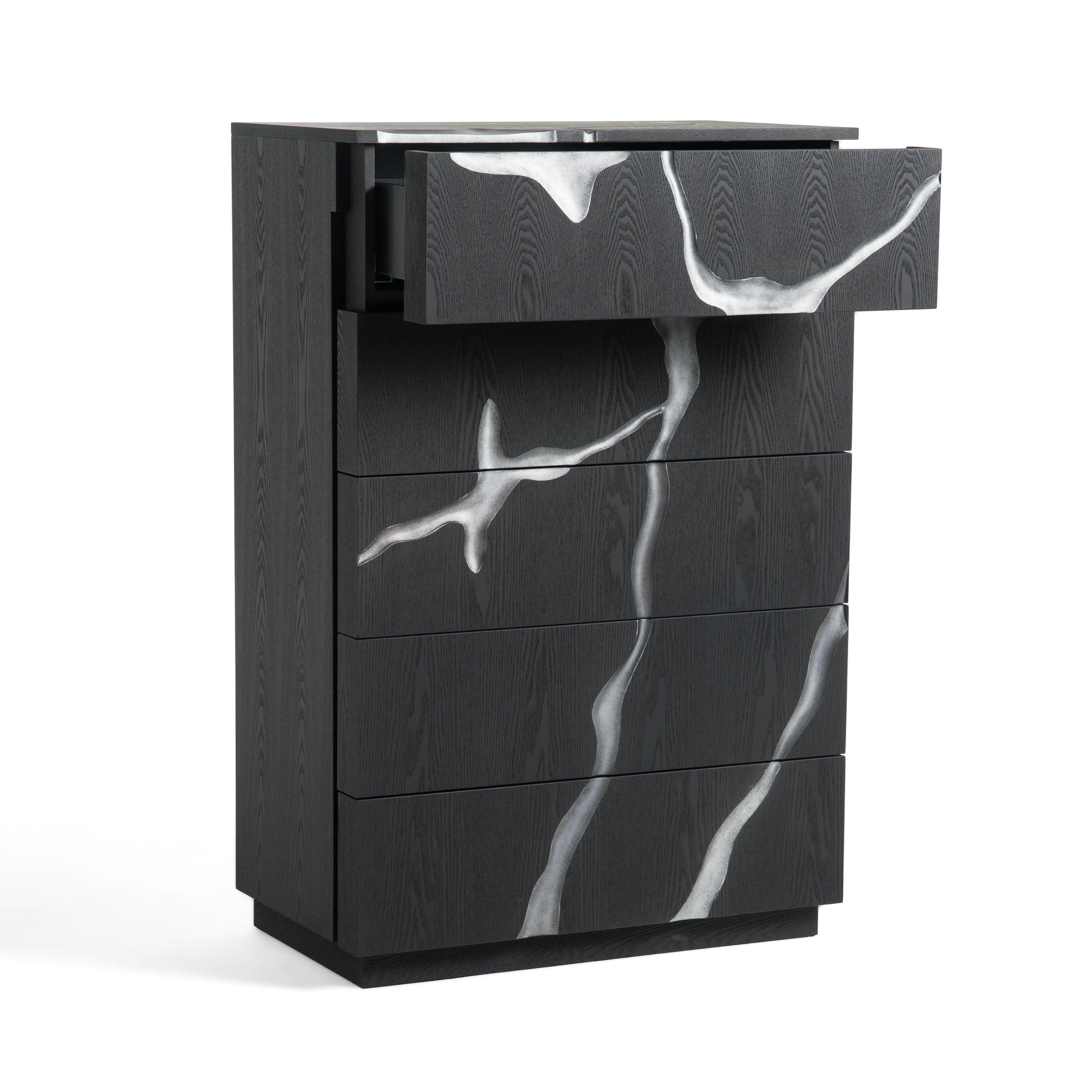 Aspen Modern Matte Ash Chest