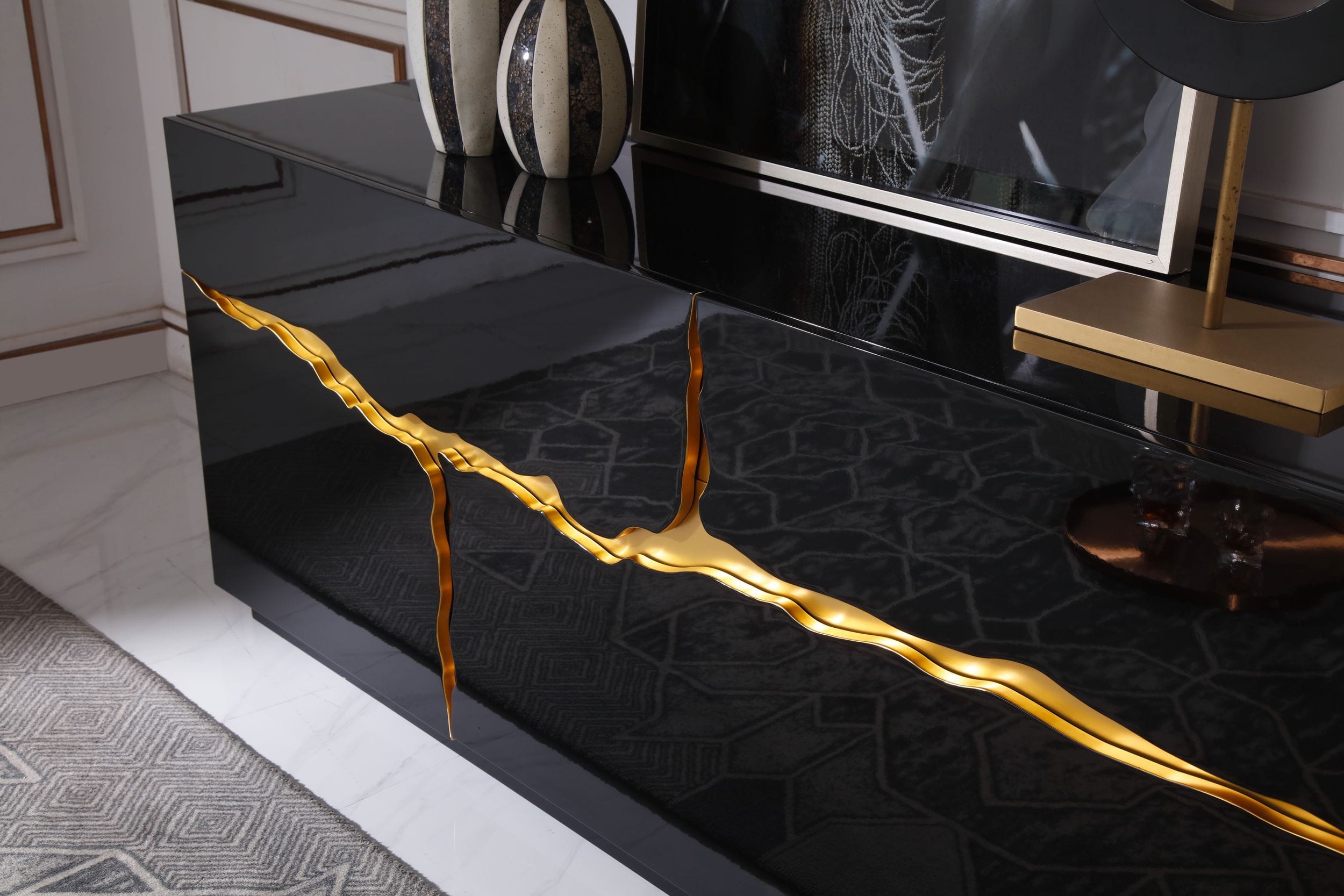 Aspen Modern High Gloss Buffet