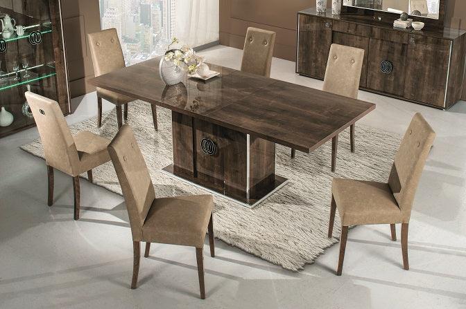 Athen Italian Modern Extendable Dining Table