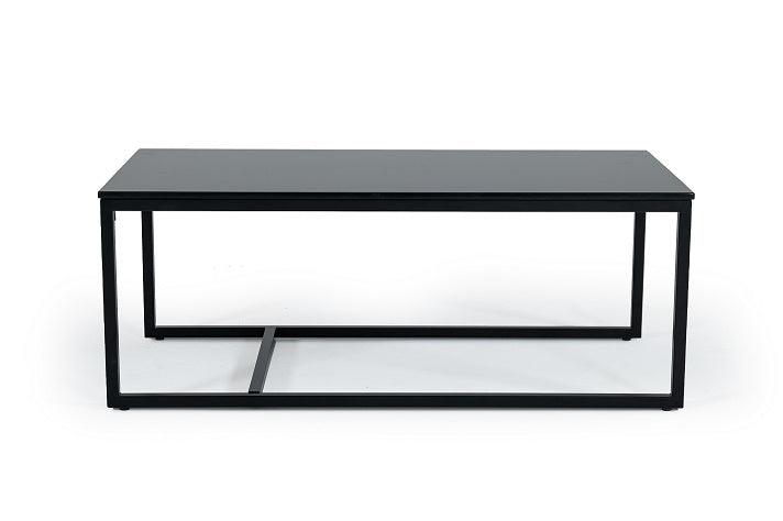 Baca Marble and Metal Coffee Table