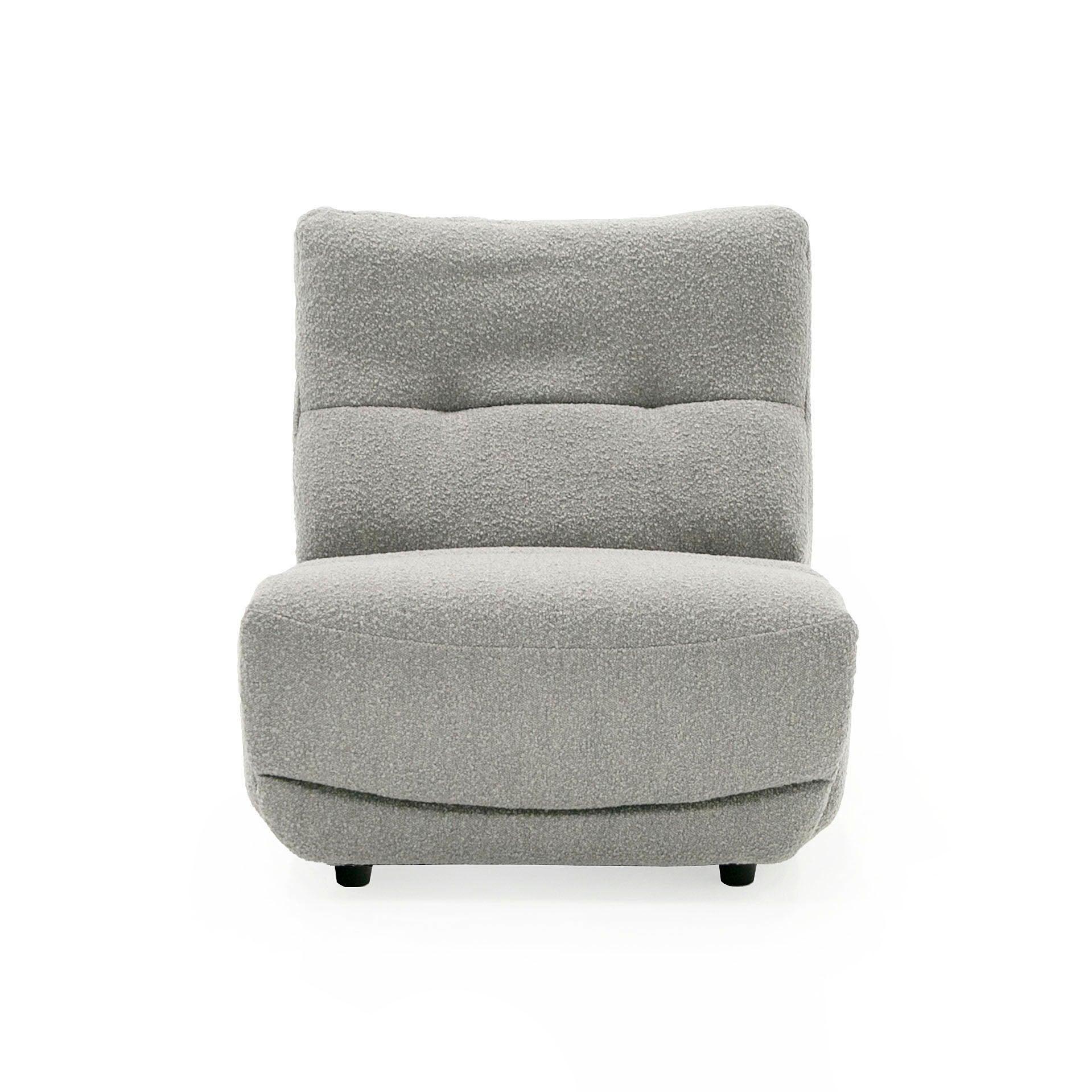 Divani Casa Basil Modern Fabric Small Electric Recliner Chair