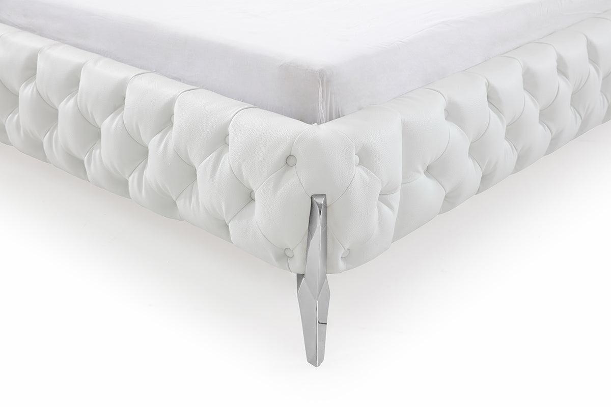 Legend Modern Bonded Leather Bed