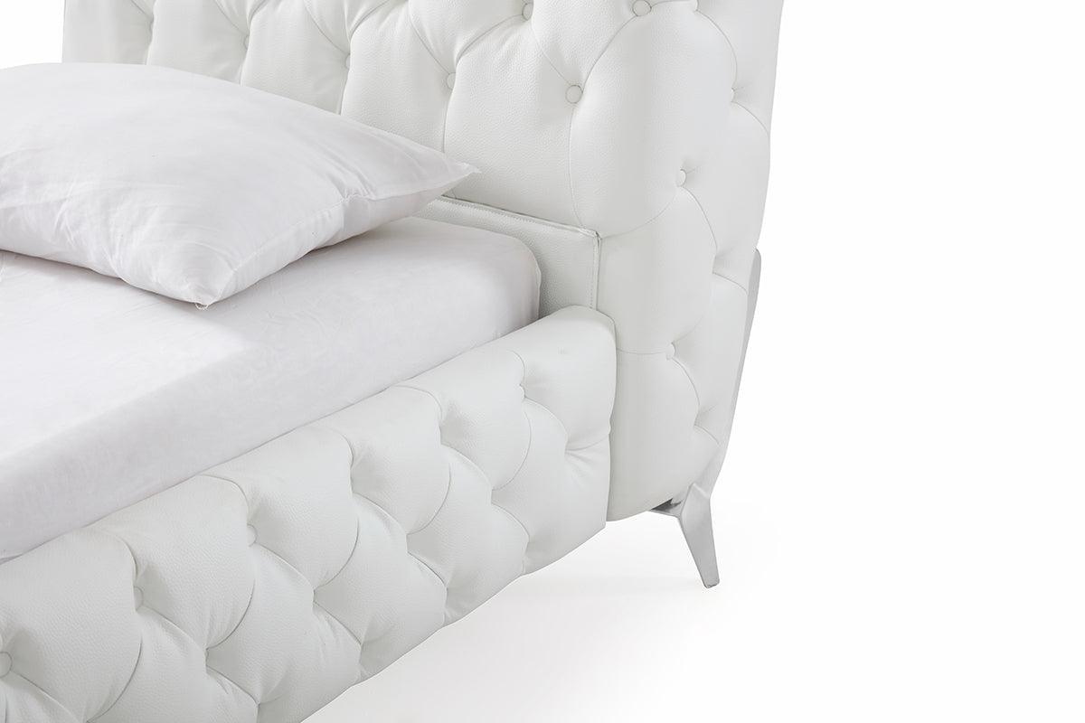 Legend Modern Bonded Leather Bed