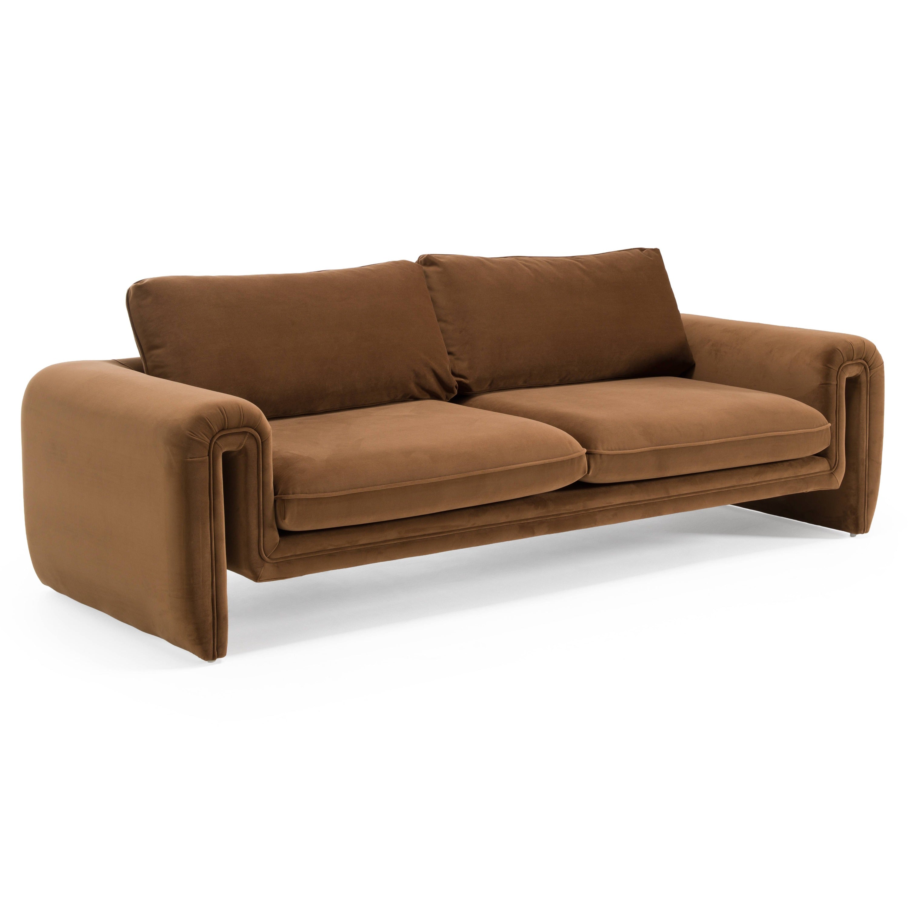 Bentley Modern Velvet Sofa