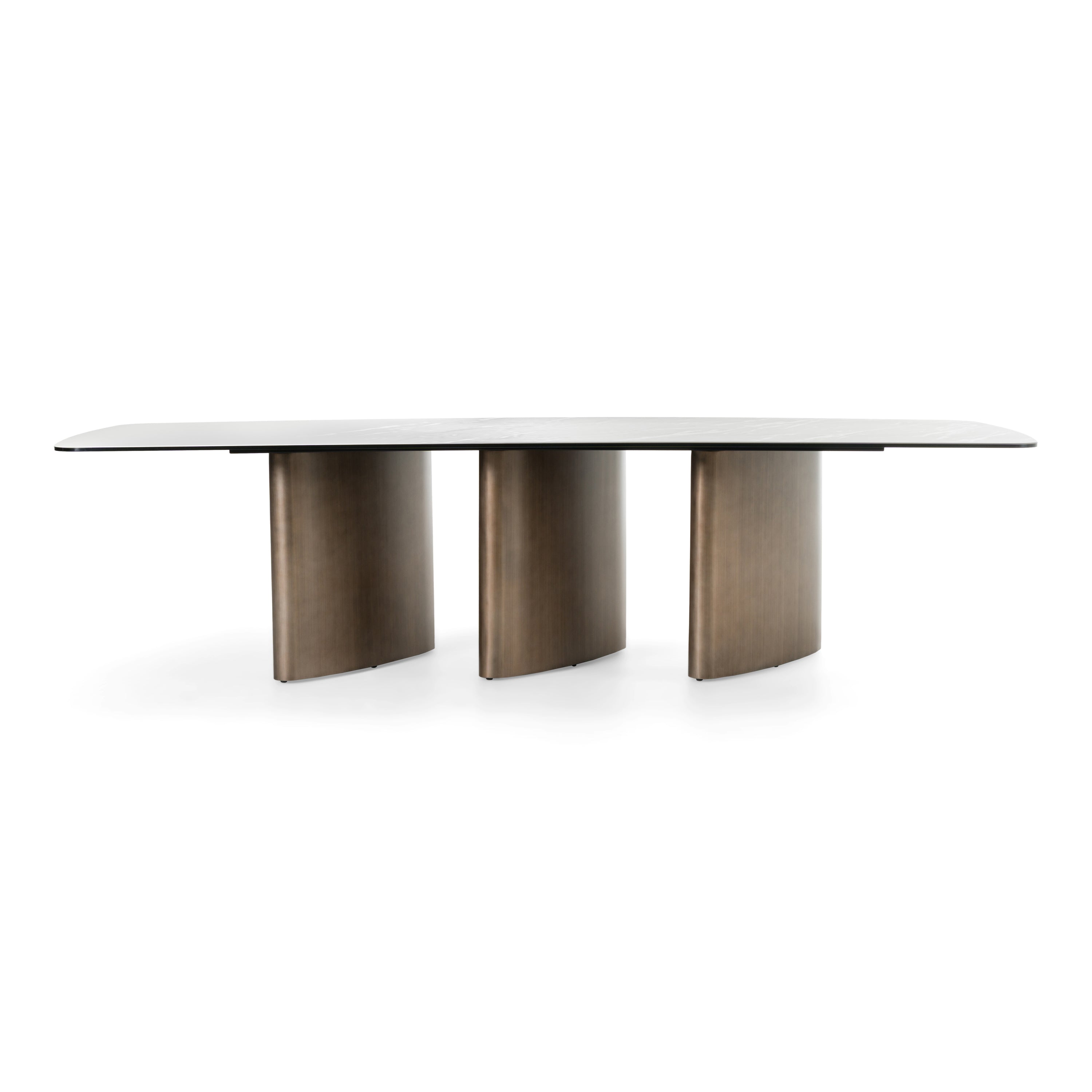 Bounty Modern Ceramic and Antique Dining Table