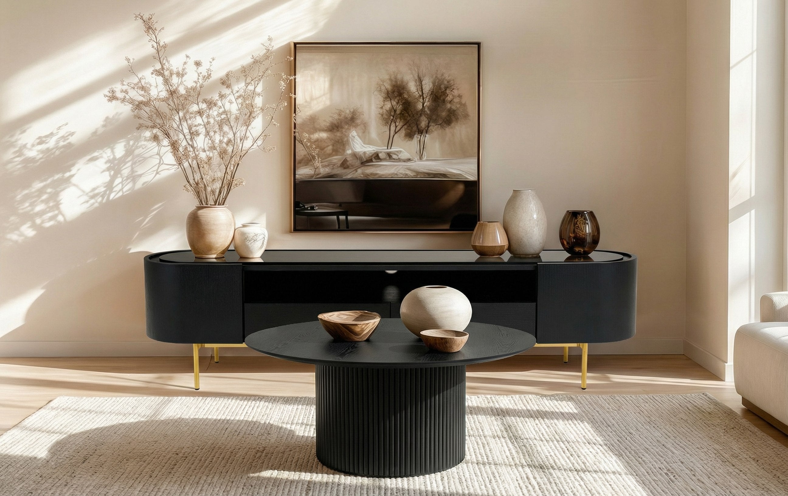 Bowie Mid-Century Modern TV Stand
