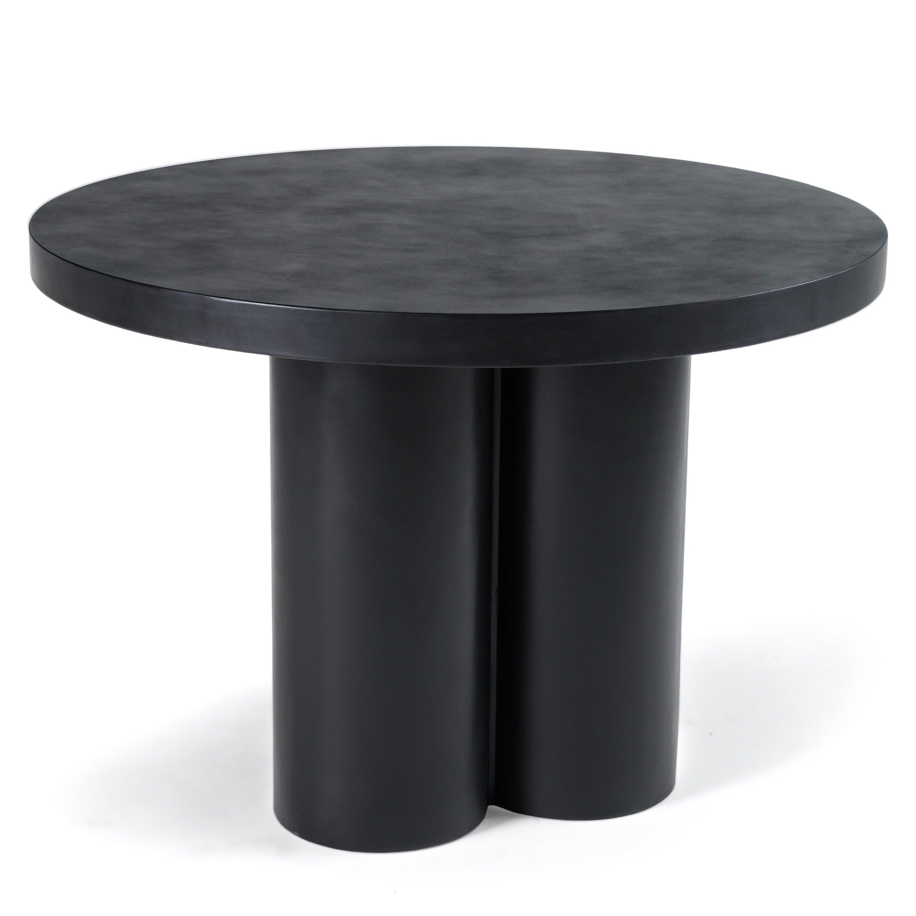 Bruni Modern Concrete Round Dining Table