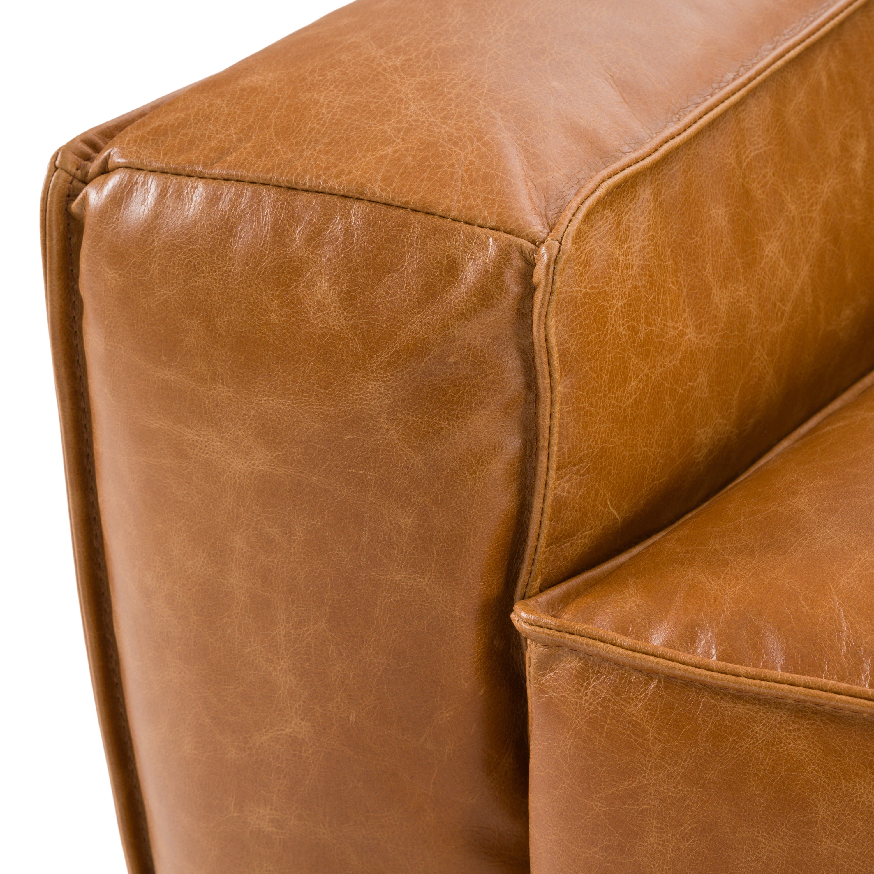 Cambria Modern Leather Sofa