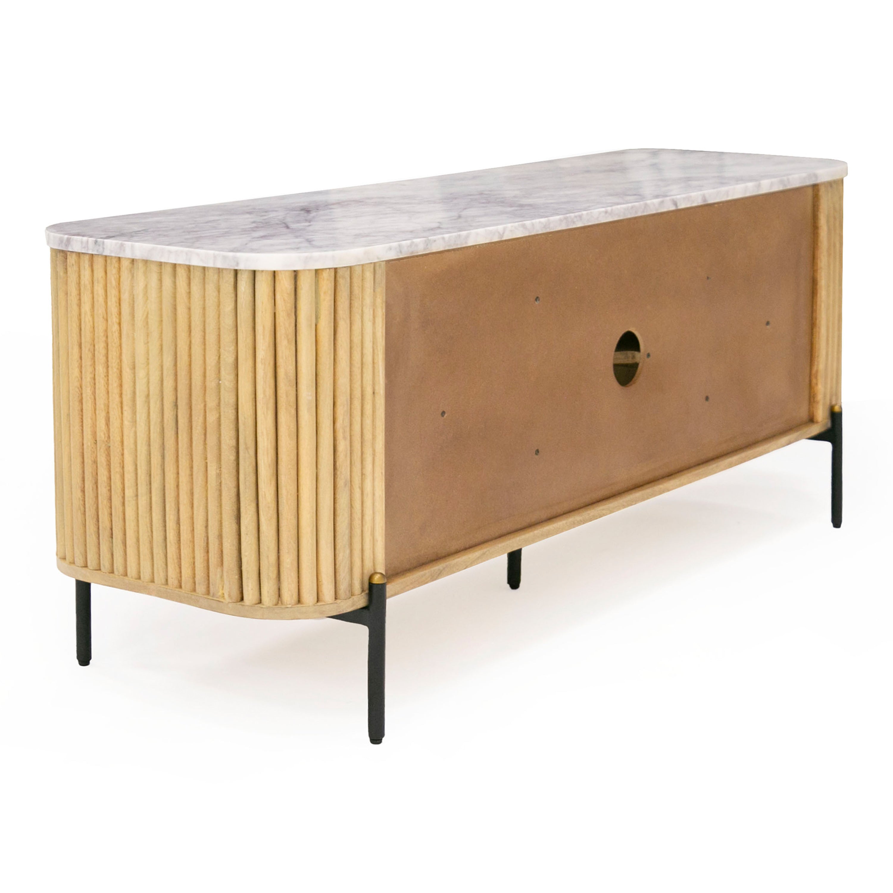 Cambridge Marble and Mango TV Stand