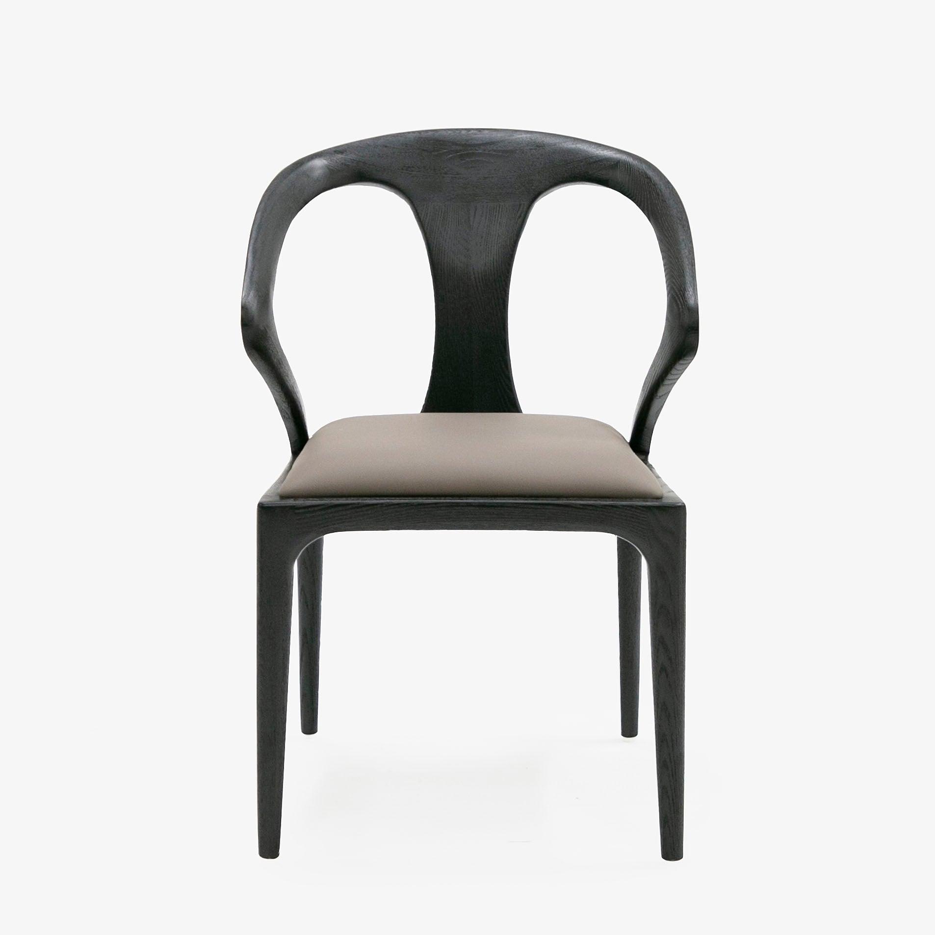 Modrest Campbell MidCentury Modern Ash Dining Chair