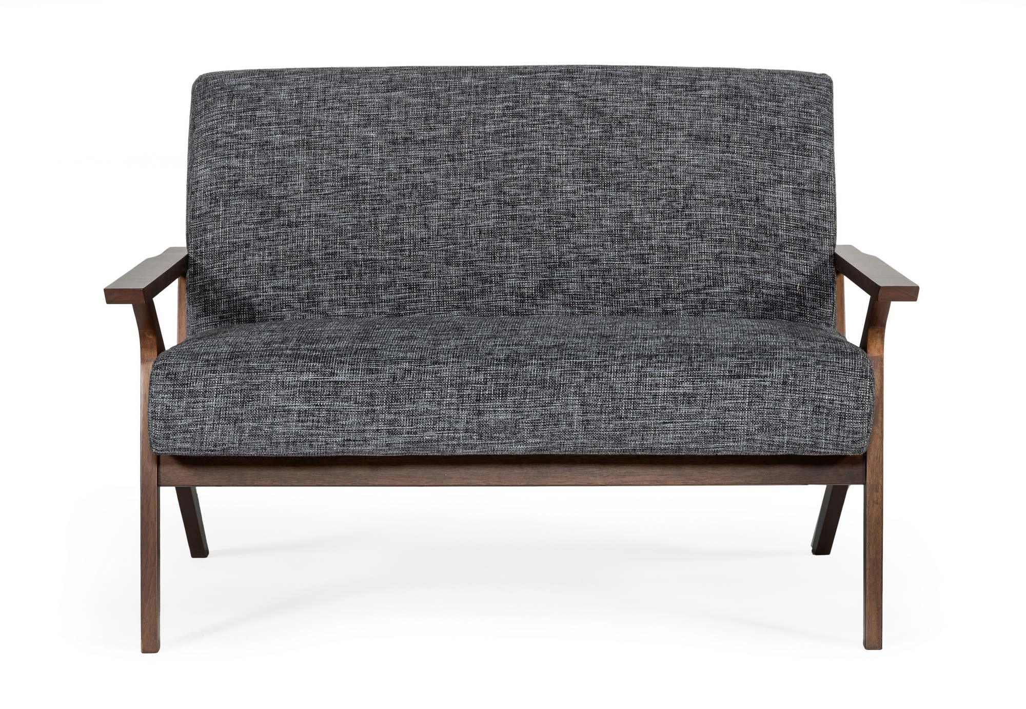 Candea Mid-Century and Compact Loveseat