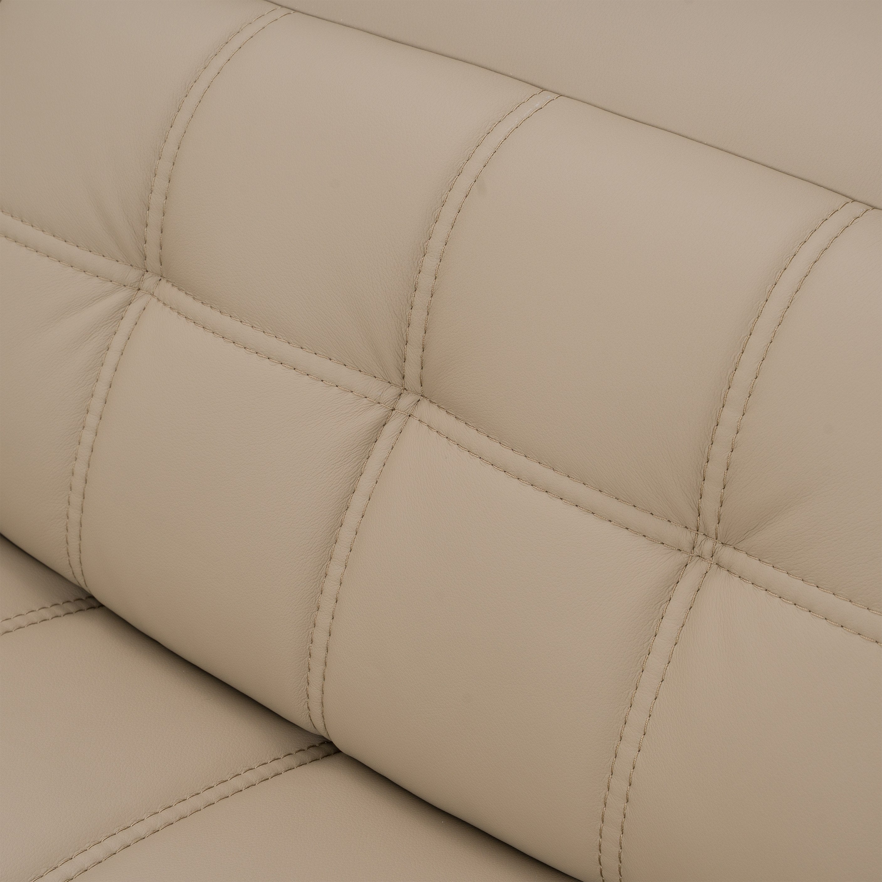 Carney Modern Leather Sectional Sofa and 3 Recliners