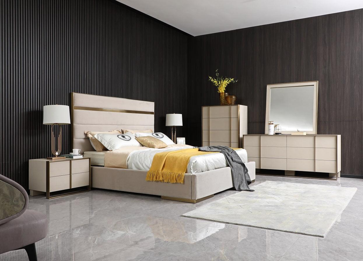 Nova Domus Cartier Modern and Brushed Dresser