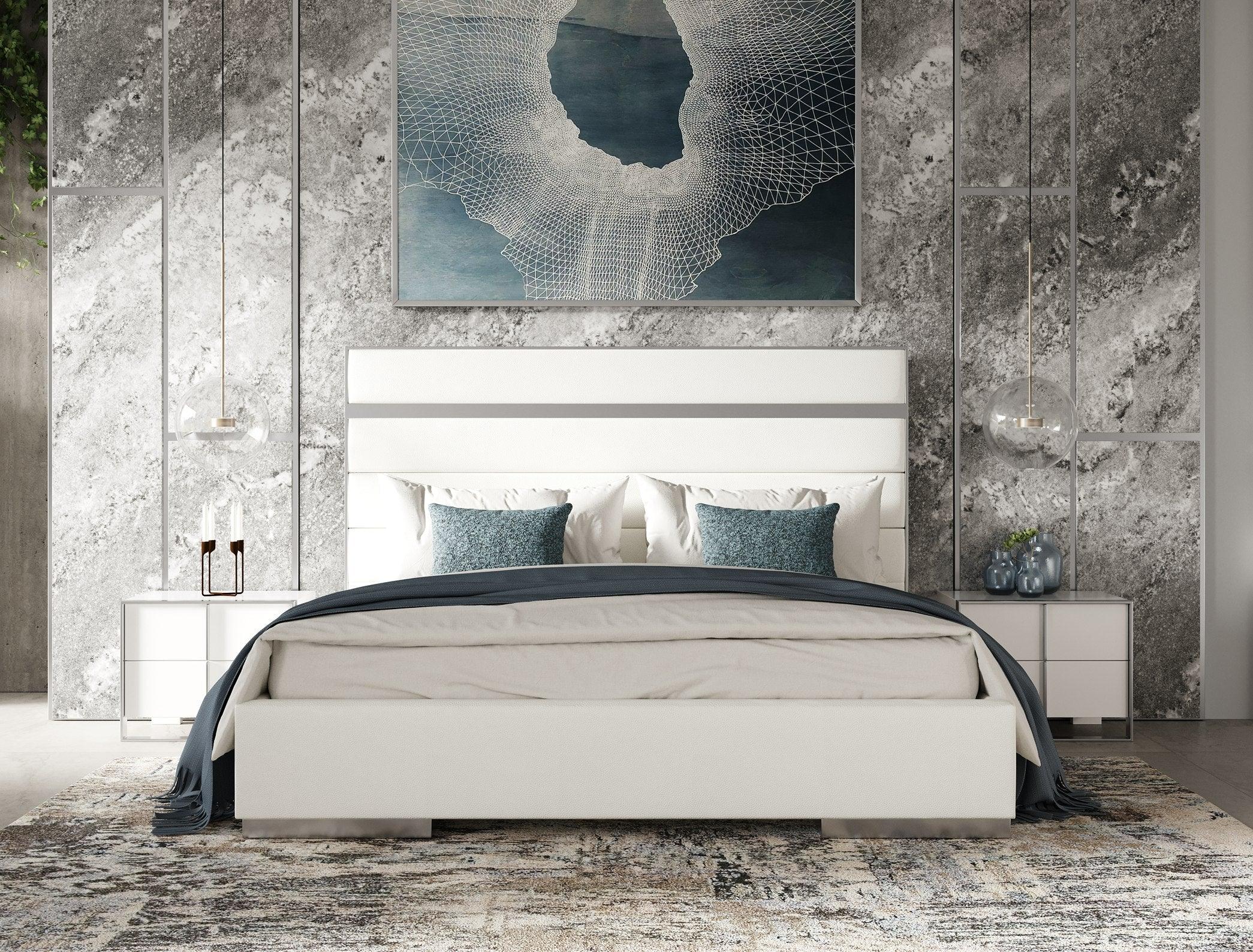 Cartier Modern Stainless Steel Nightstand