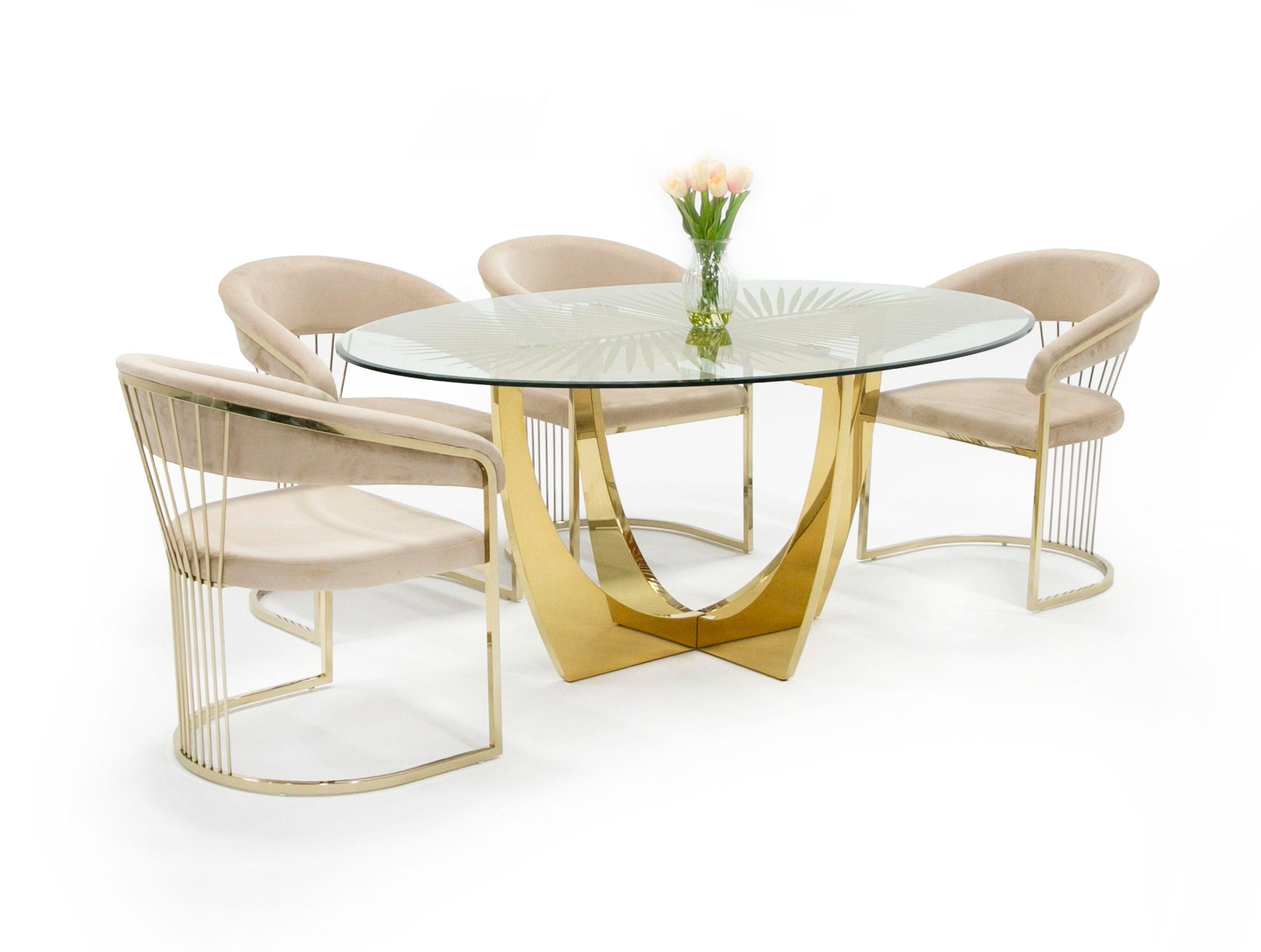 Chambers Glass Dining Table
