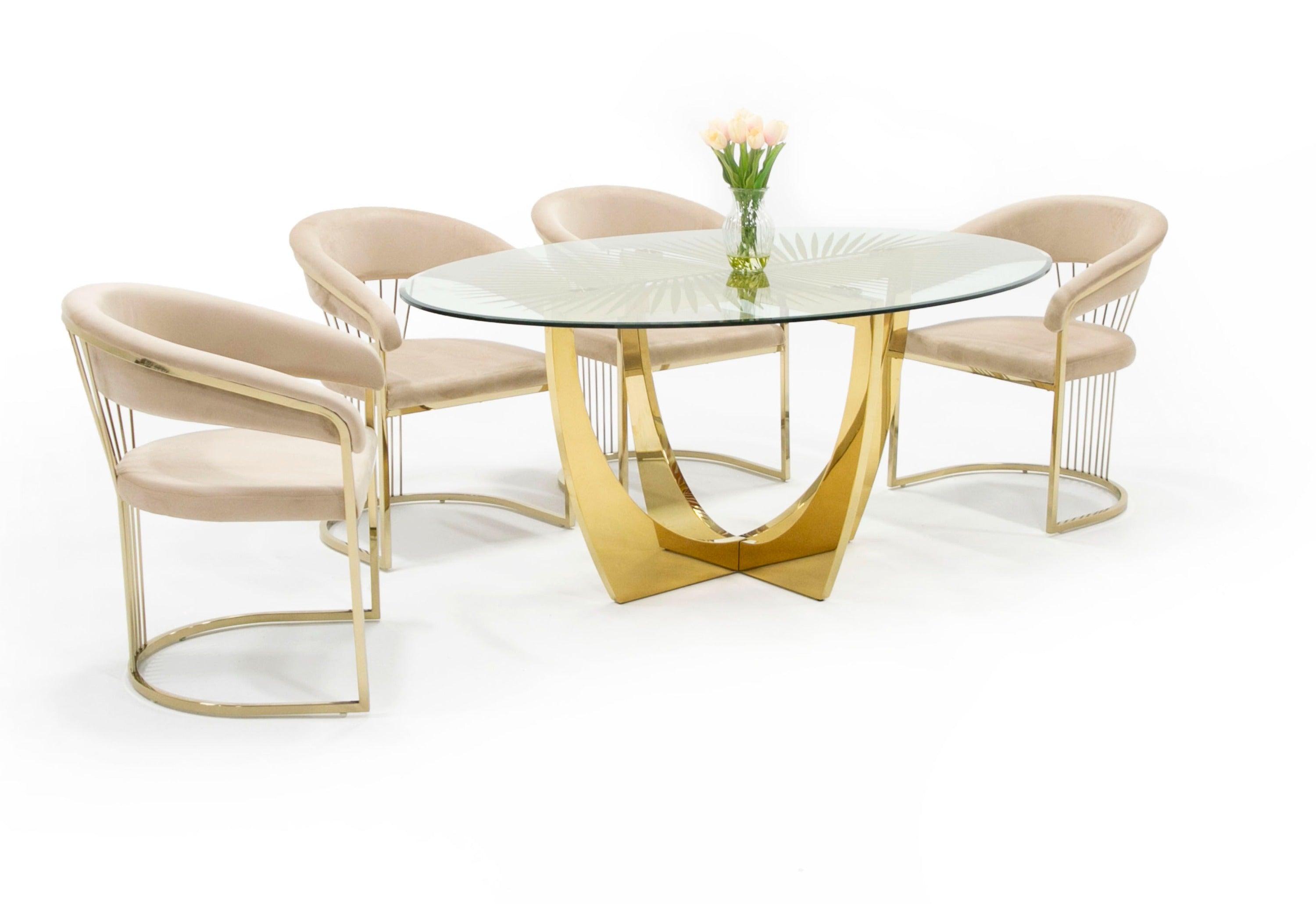 Chambers Glass Dining Table