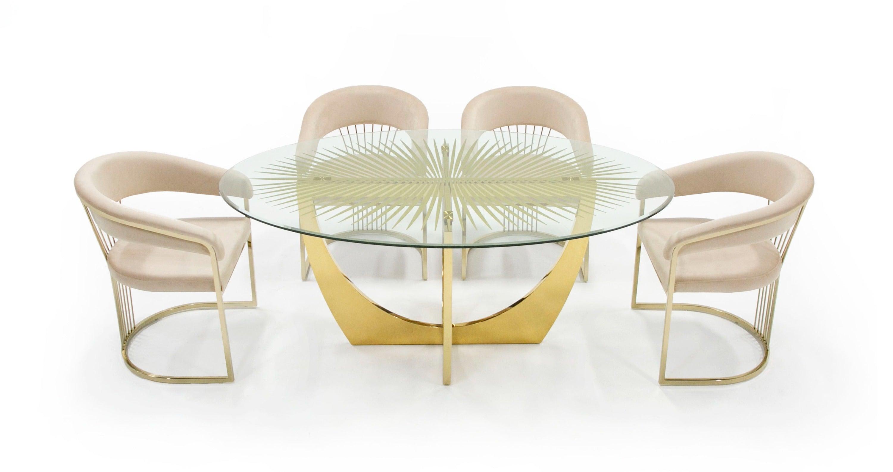 Chambers Glass Dining Table