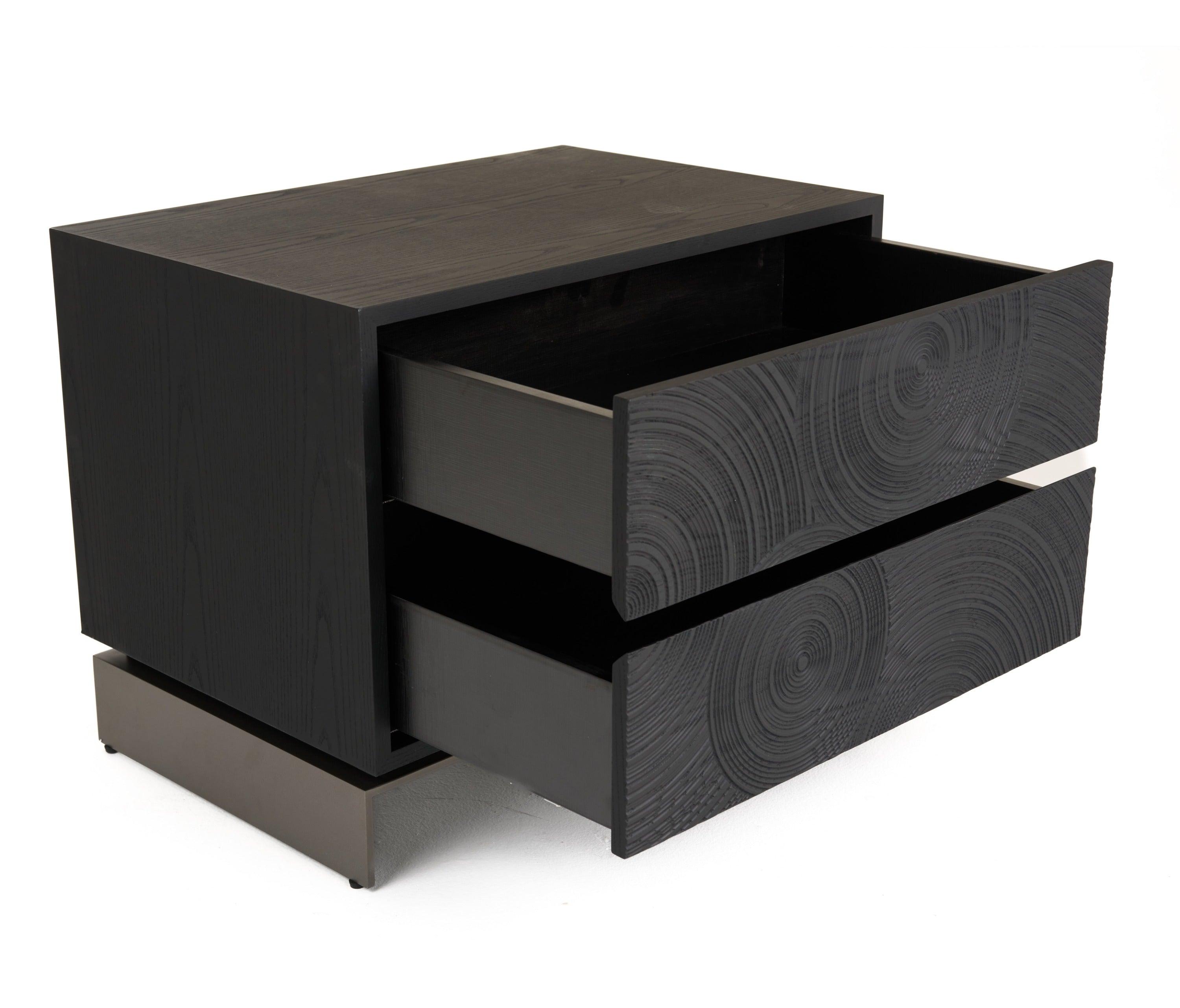 Cirque Modern Ash Nightstand