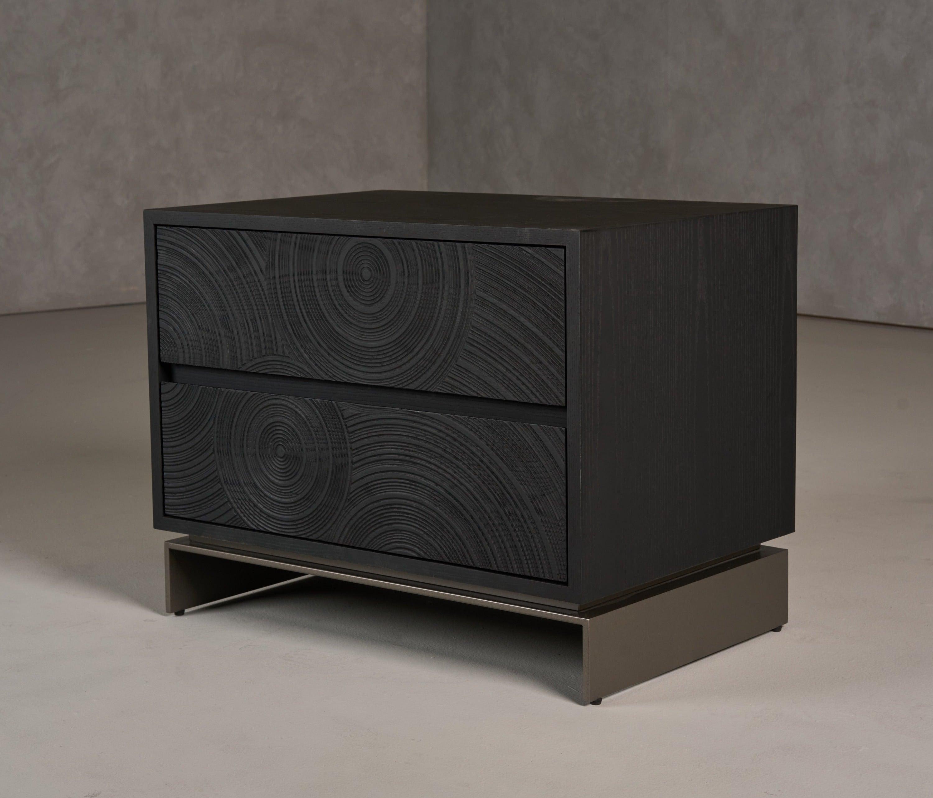 Cirque Modern Ash Nightstand